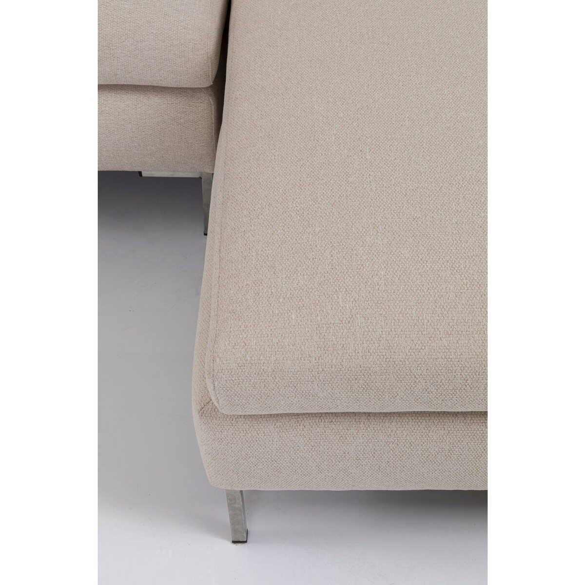 KARE Design Ecksofa Gianni Creme Rechts