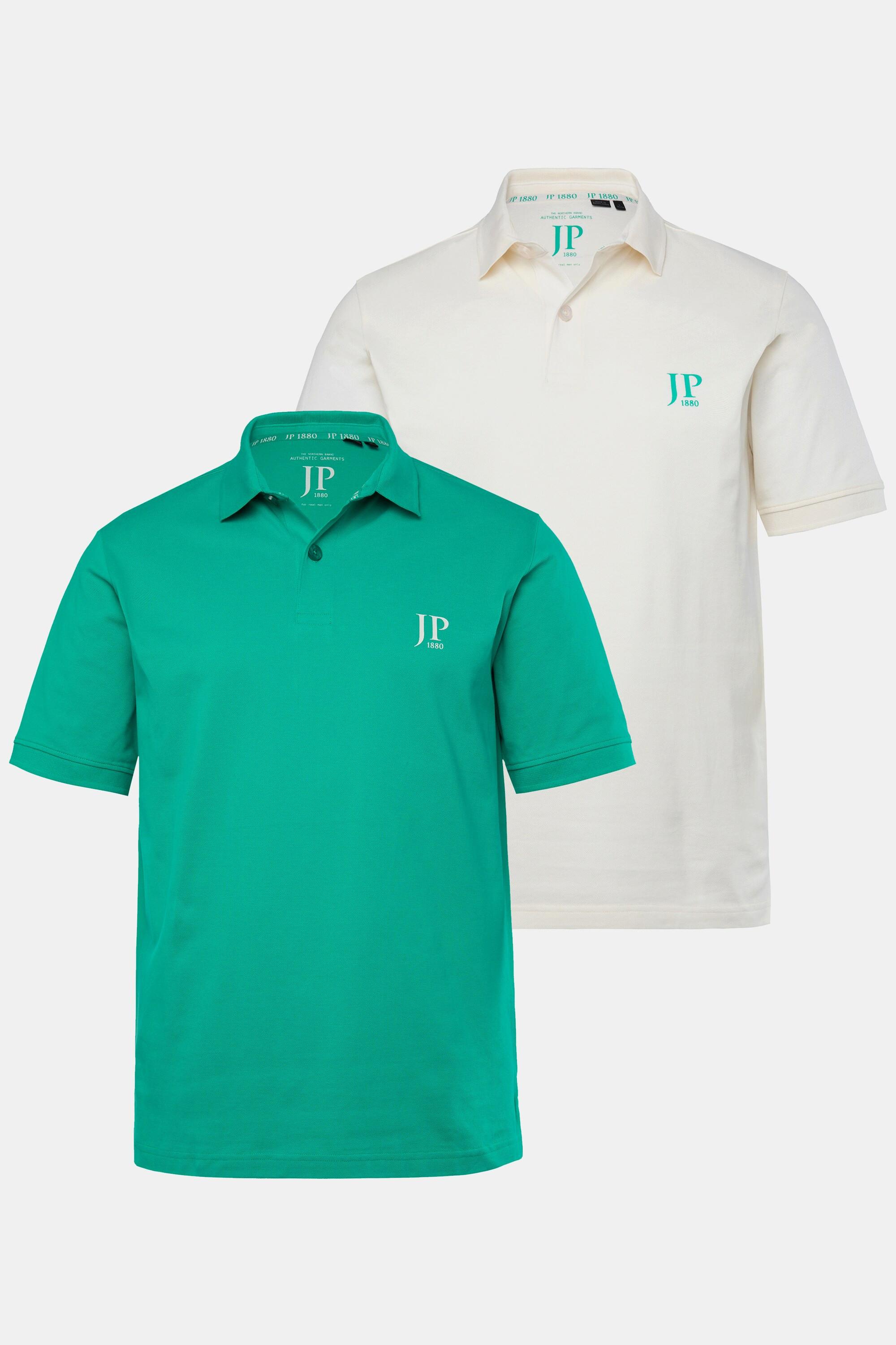 JP1880 Basic Piqué Poloshirt 2er-Pack