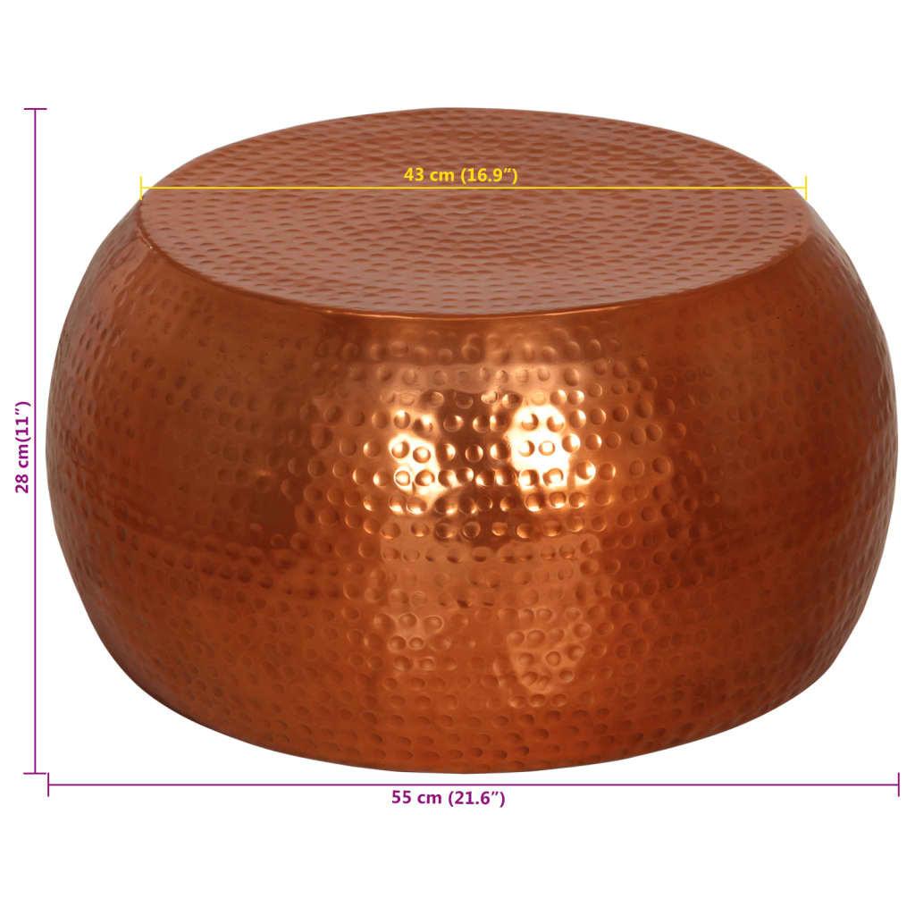 VidaXL Couchtisch aluminium