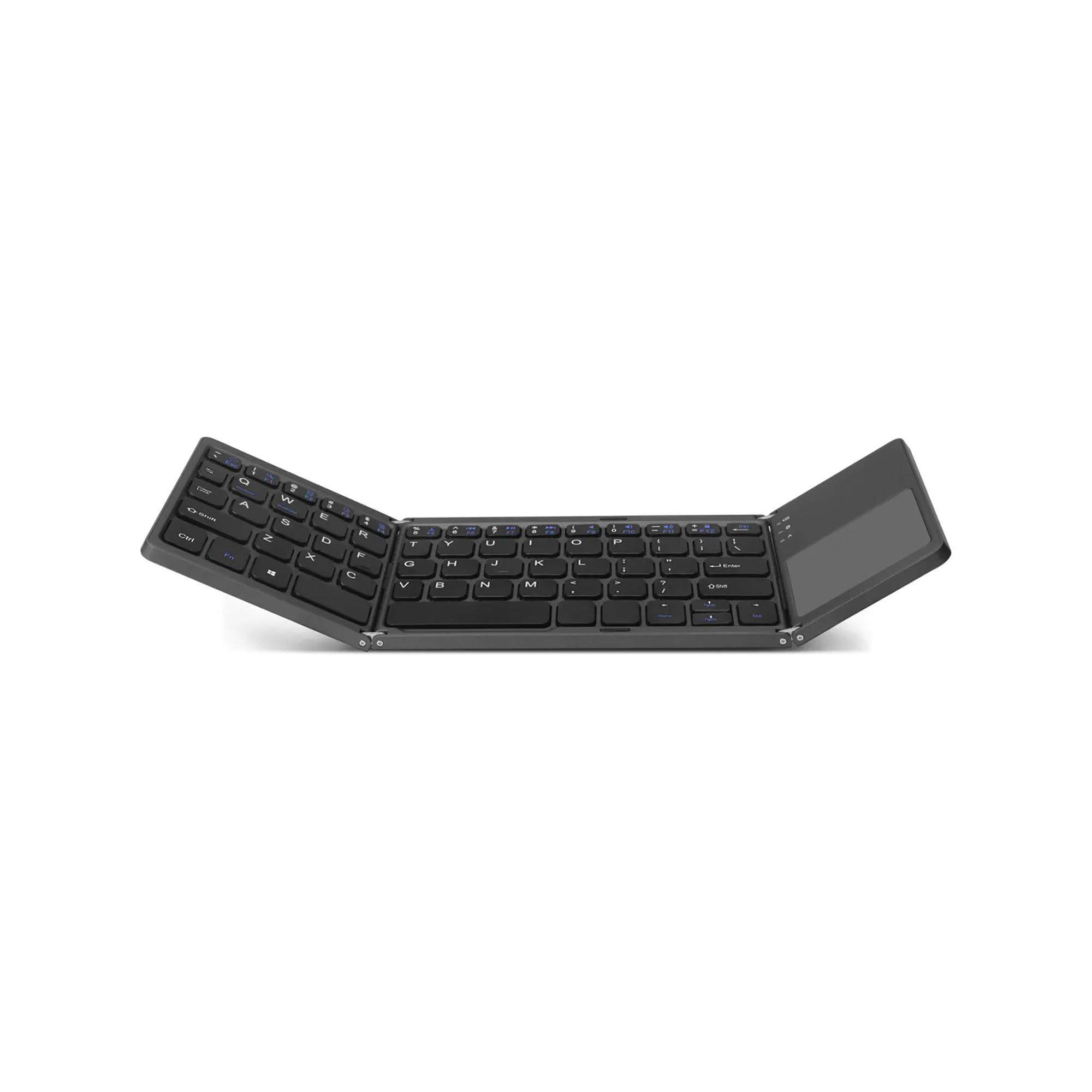 XtremeMac FOLDABLE BLUETOOTH KEYBOARD with integrated Keypad and Recha Kabellose Tastatur