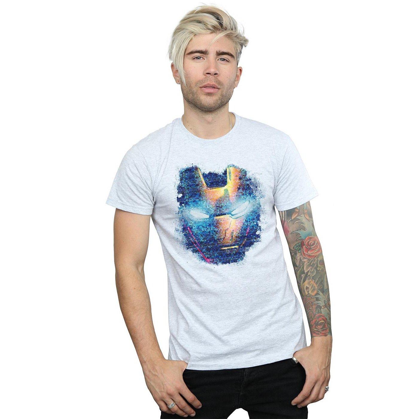 MARVEL Iron Man Distressed Logo T-Shirt