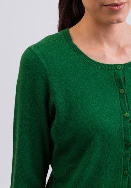 CASH-MERE.CH Kaschmir Cardigan Rundhals