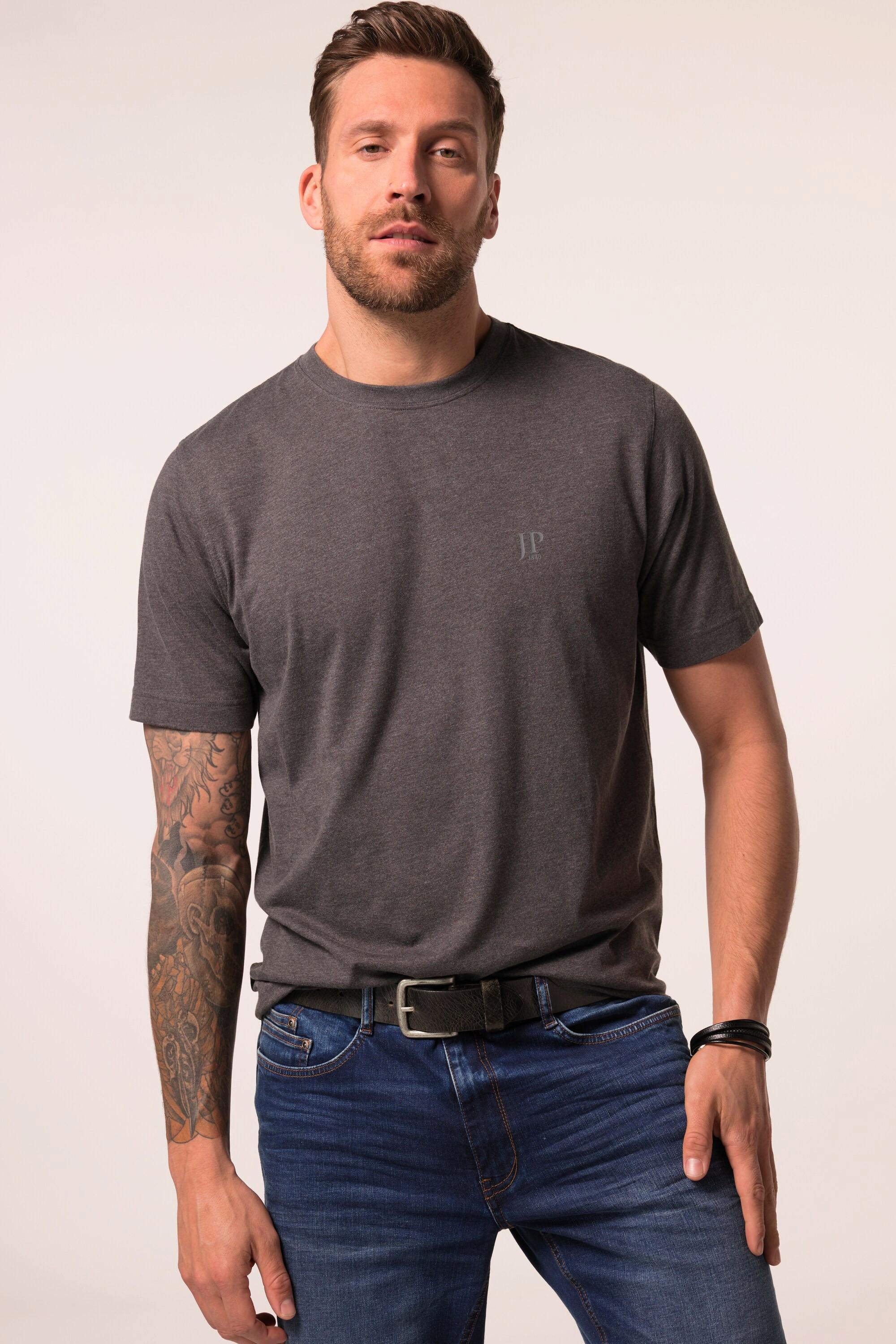 JP1880 Basic Rundhals T-Shirts 2er-Pack T-Shirts, Basic, 2er-Pack, Rundhals, bis 8XL