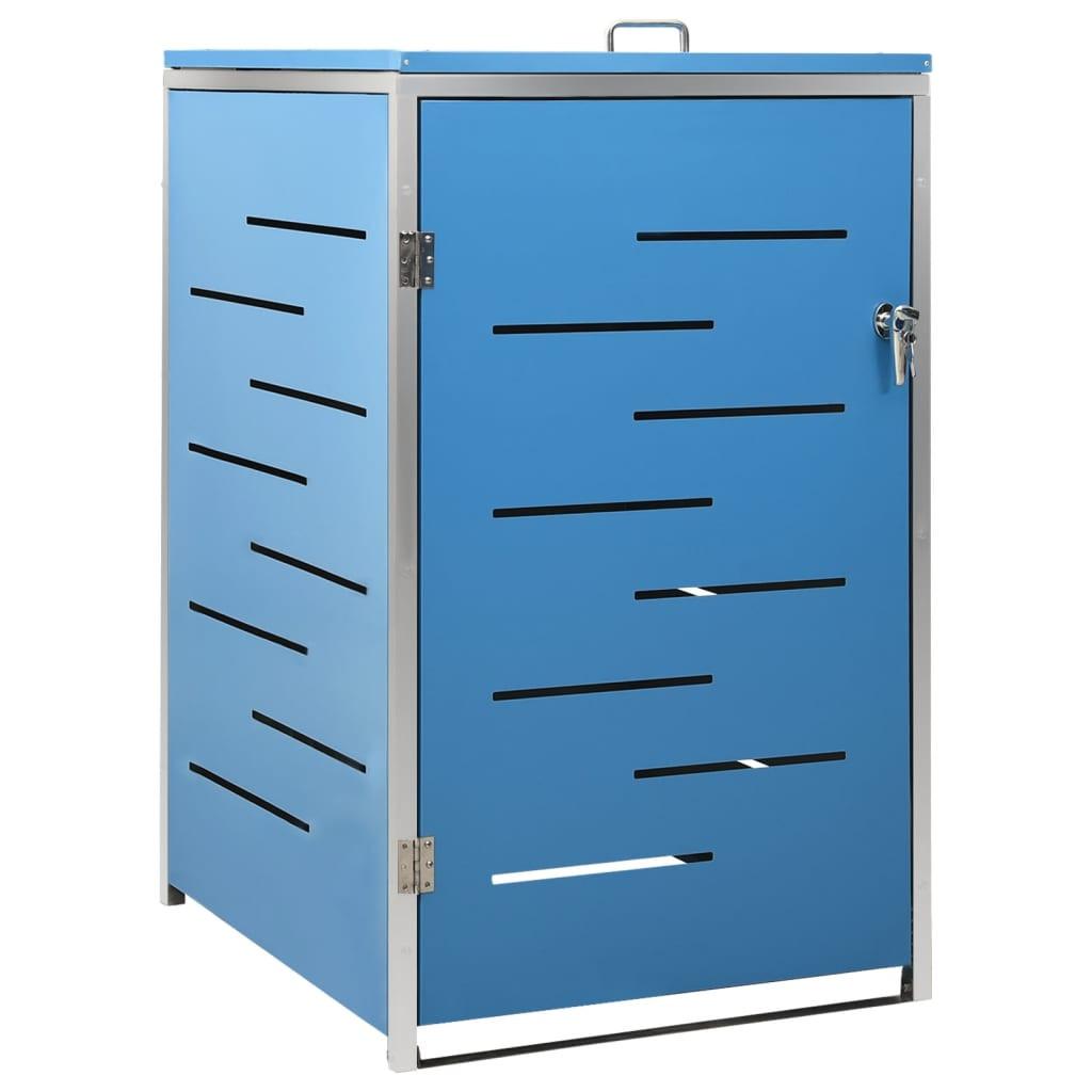 VidaXL Mülltonnenbox edelstahl