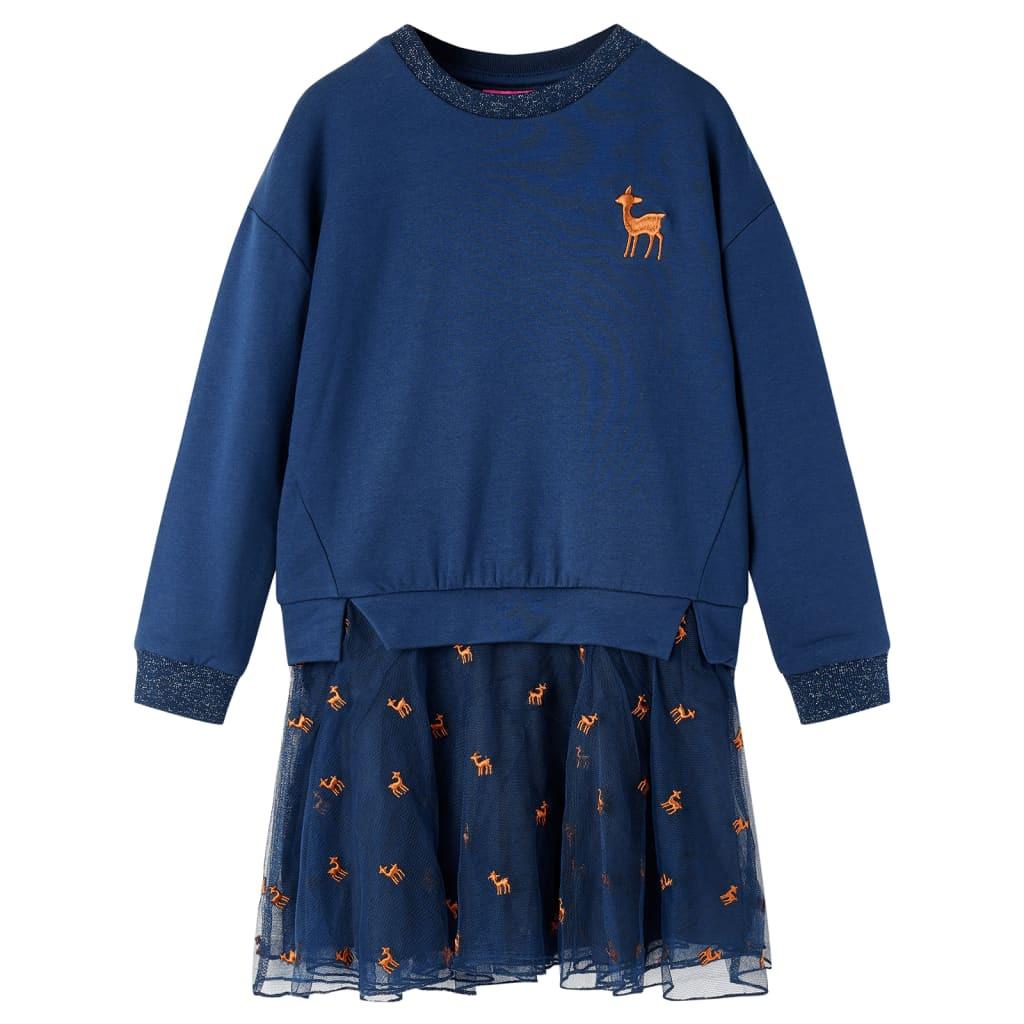 VidaXL Kinderkleid baumwolle