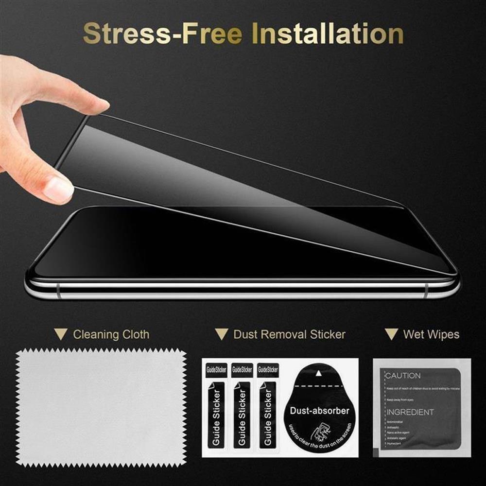 Cadorabo Vollbild Display-Schutzglas für Xiaomi RedMi 7A - Schutzfolie