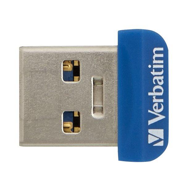 Verbatim Verbatim Store 'n' Stay NANO - USB 3.0-Stick 16 GB - Blau