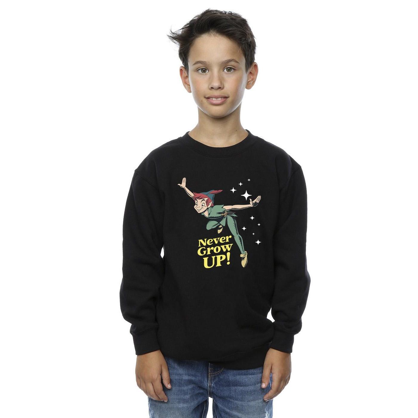 Disney Never Grow Up Sweatshirt