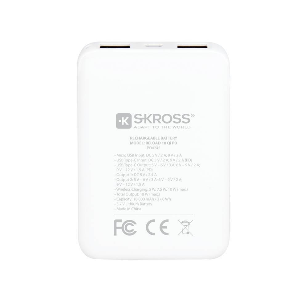 SKROSS Powerbank Reload 10 Qi, PD