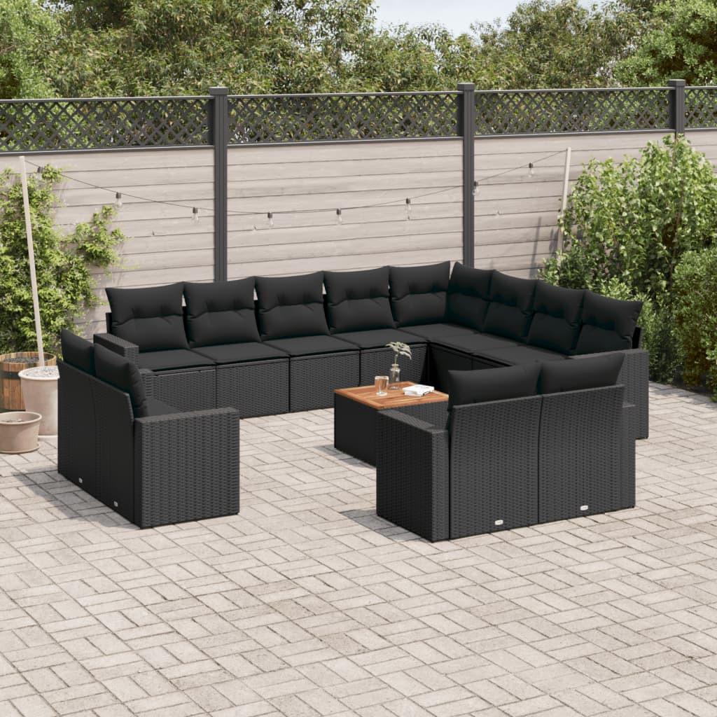 VidaXL Garten sofagarnitur poly-rattan
