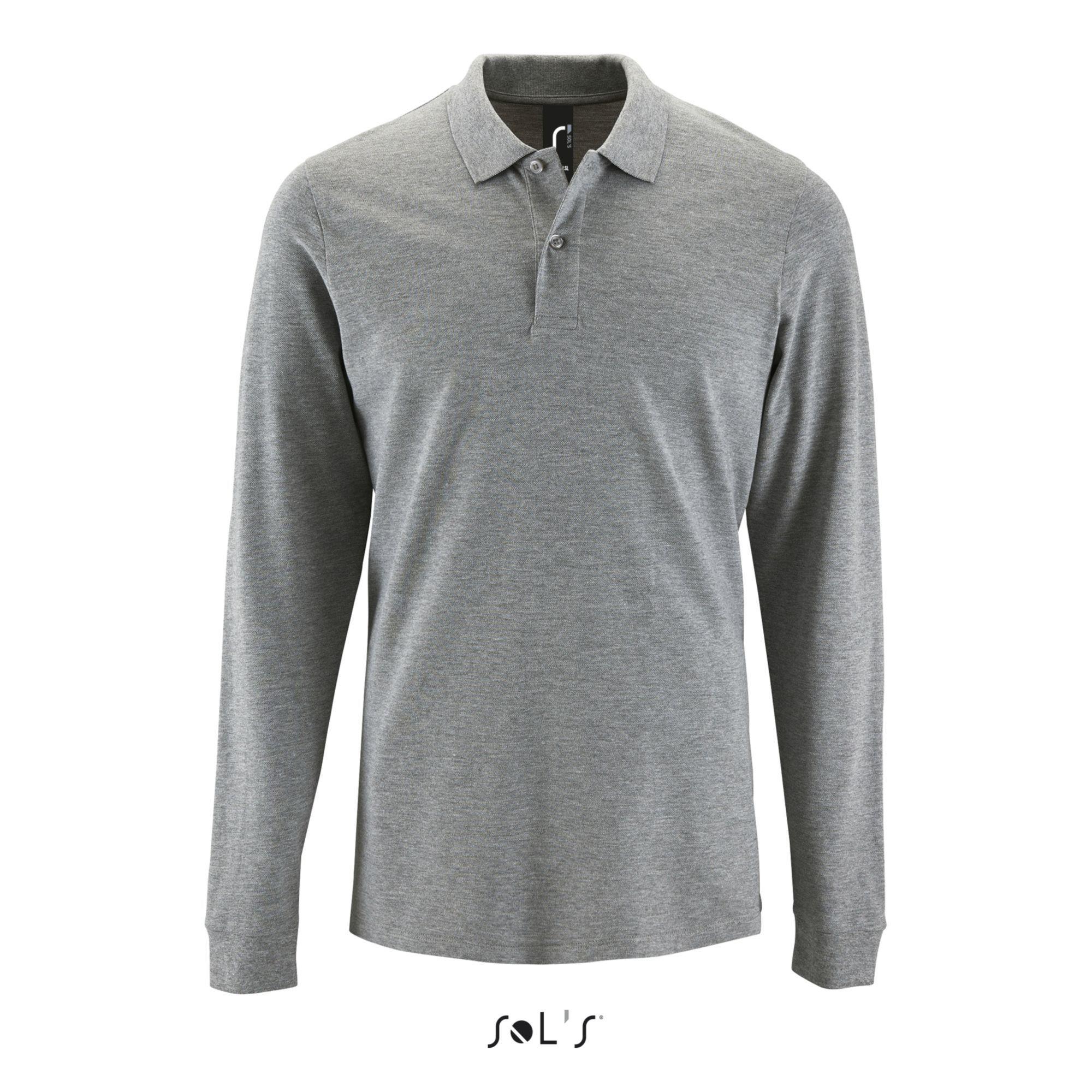 SOLS Perfect Langarm Polohemd