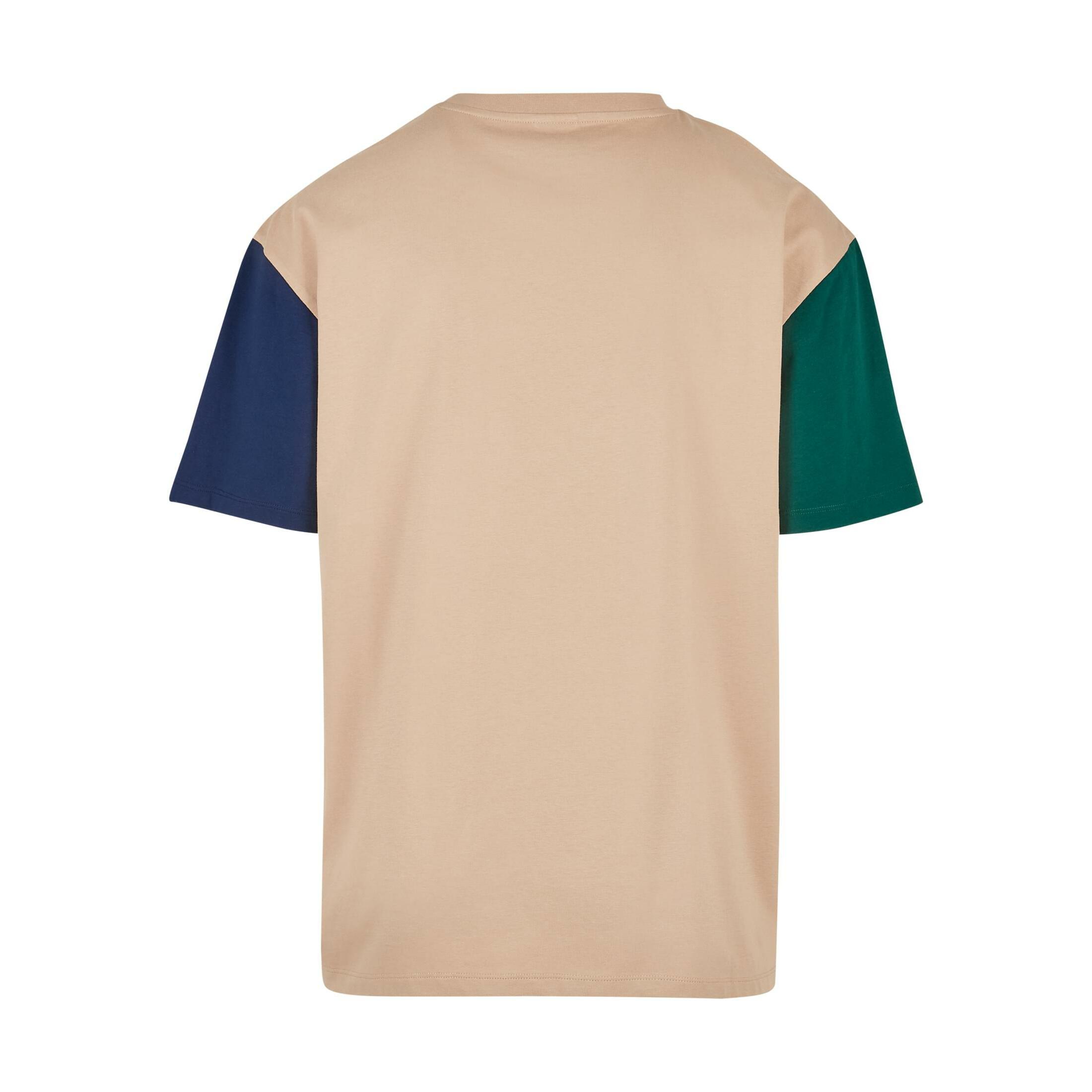 URBAN CLASSICS Oversized Colorblock Bio-Baumwoll T-Shirt