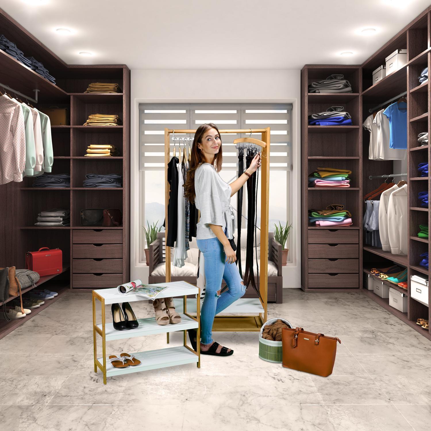 B2X Gürtelhalter für die Garderobe