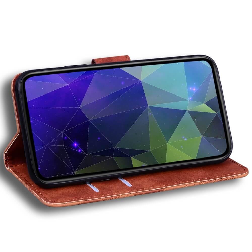 Cover-Discount Galaxy S25 Ultra - Solide Leder Etui Hülle