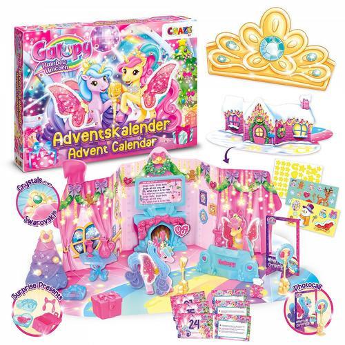 Craze Galupy Adventskalender Rainbow Unicorn