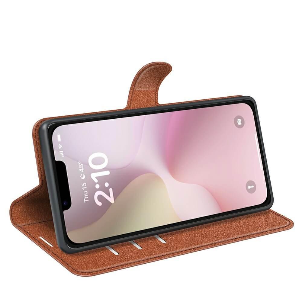 Cover-Discount iPhone 16e - Leder Etui Hülle
