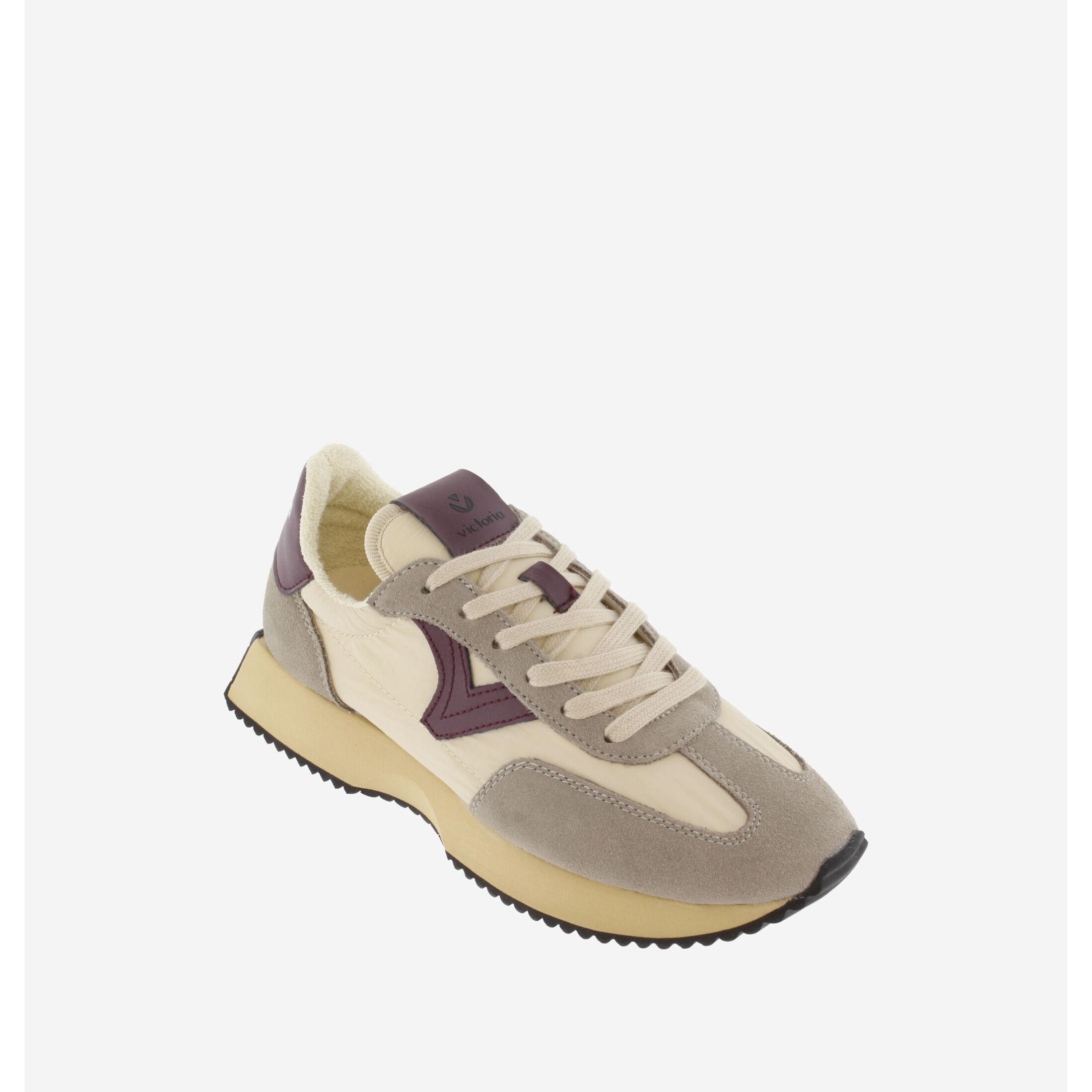 Victoria sneakers für damen cosmos retro nylon & piezas serraje & suela dentada