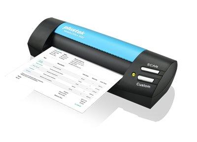 Plustek Plustek MobileOffice S602 Visitenkartenscanner 1200 x 1200 DPI A6 Schwarz, Blau