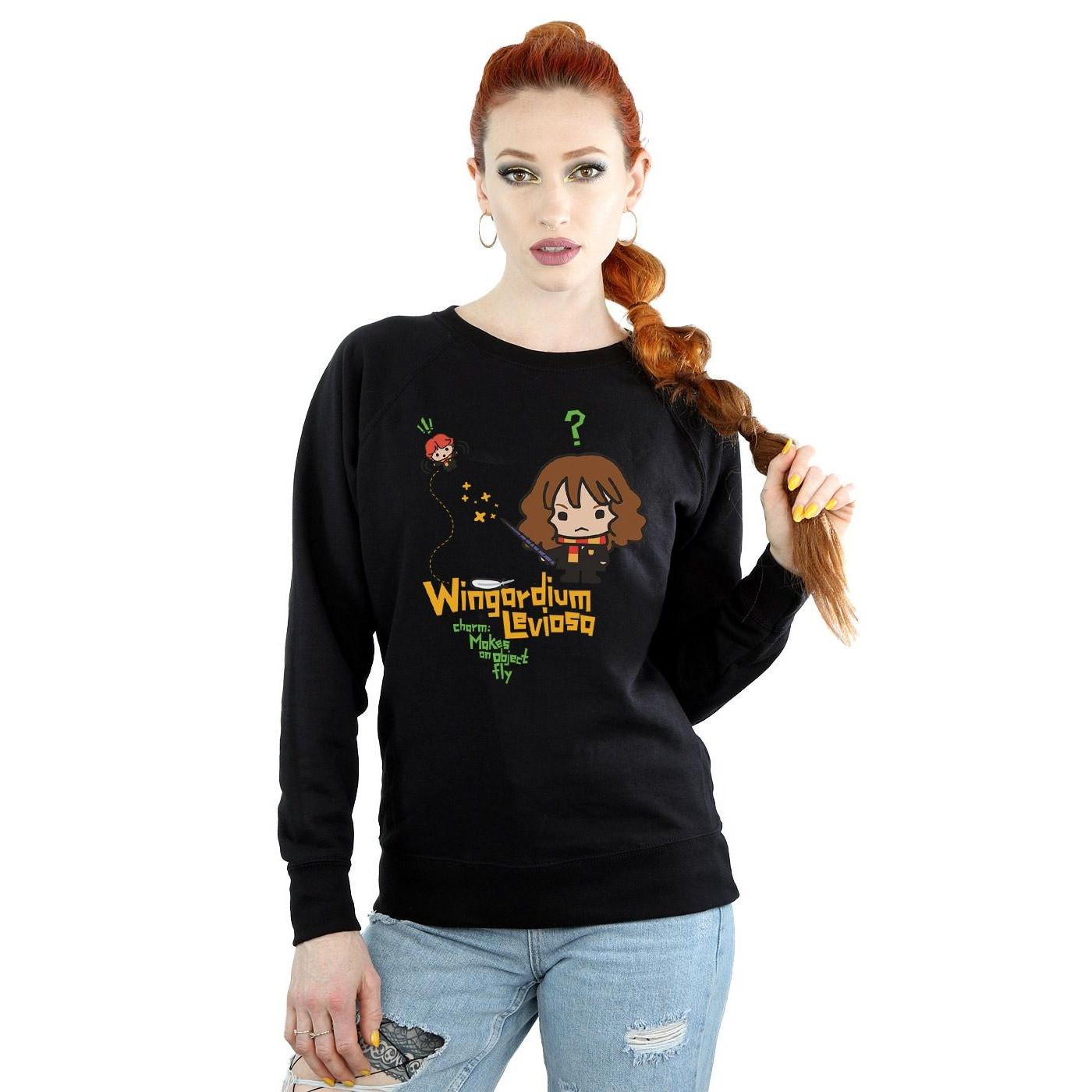 Harry Potter Hermione Granger Wingardium Leviosa Junior Sweatshirt