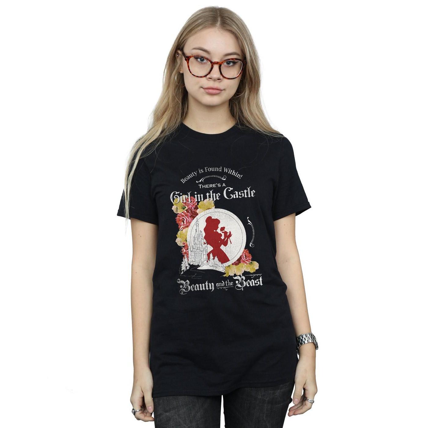 Disney Beauty And The Beast Girl in The T-Shirt