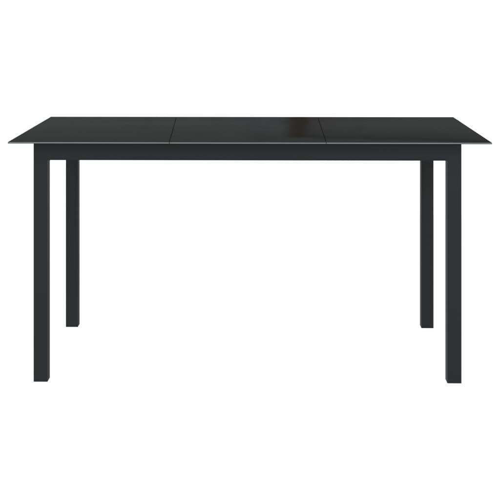 VidaXL Garten-essgruppe aluminium
