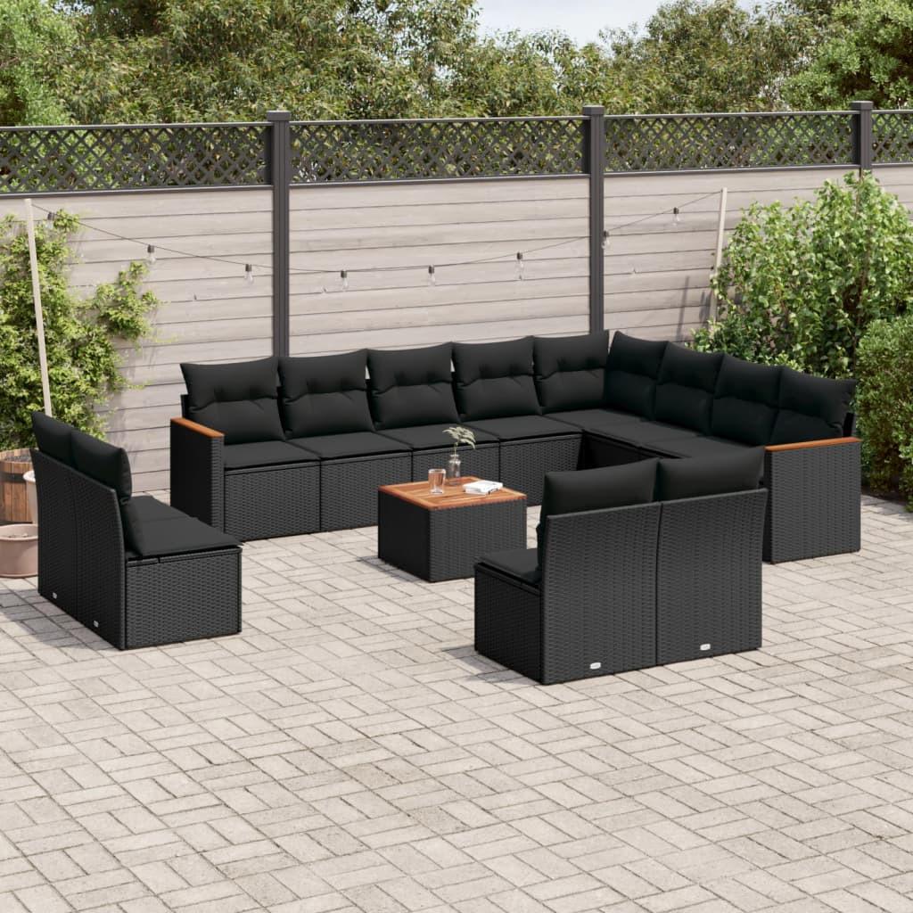 VidaXL Garten sofagarnitur poly-rattan