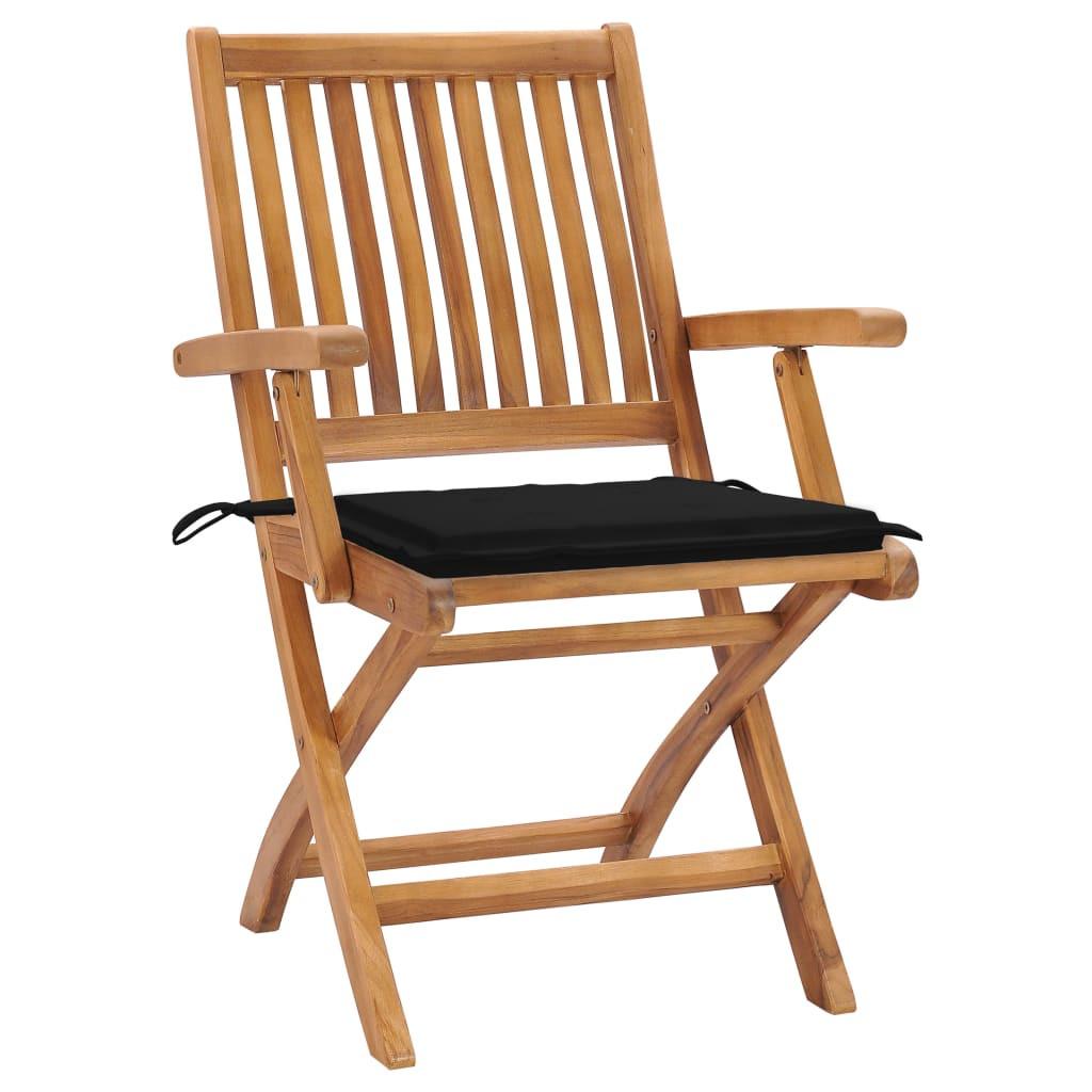 VidaXL Gartenstuhl teak