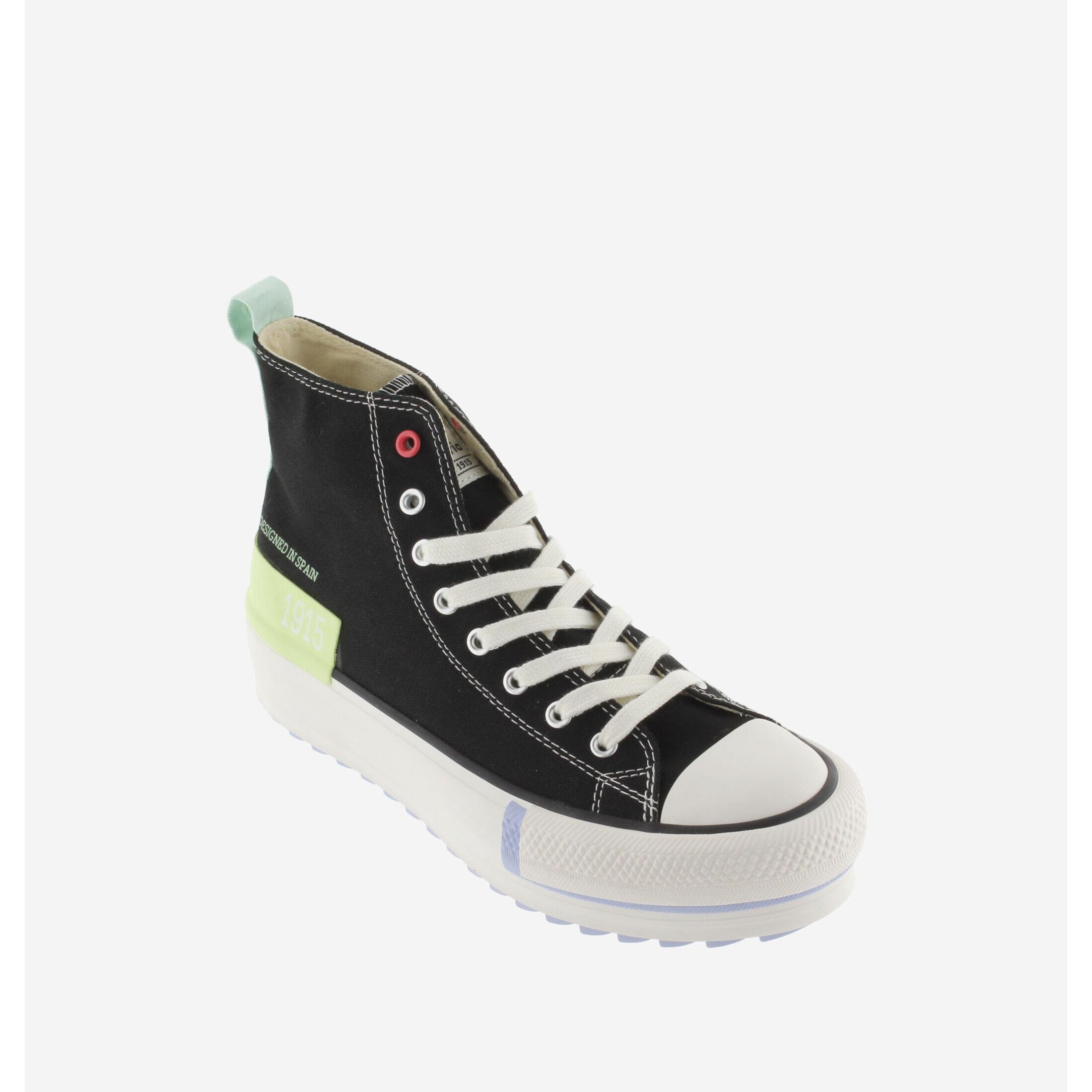 Victoria doppelte leinwand-sneakers für damen tribu