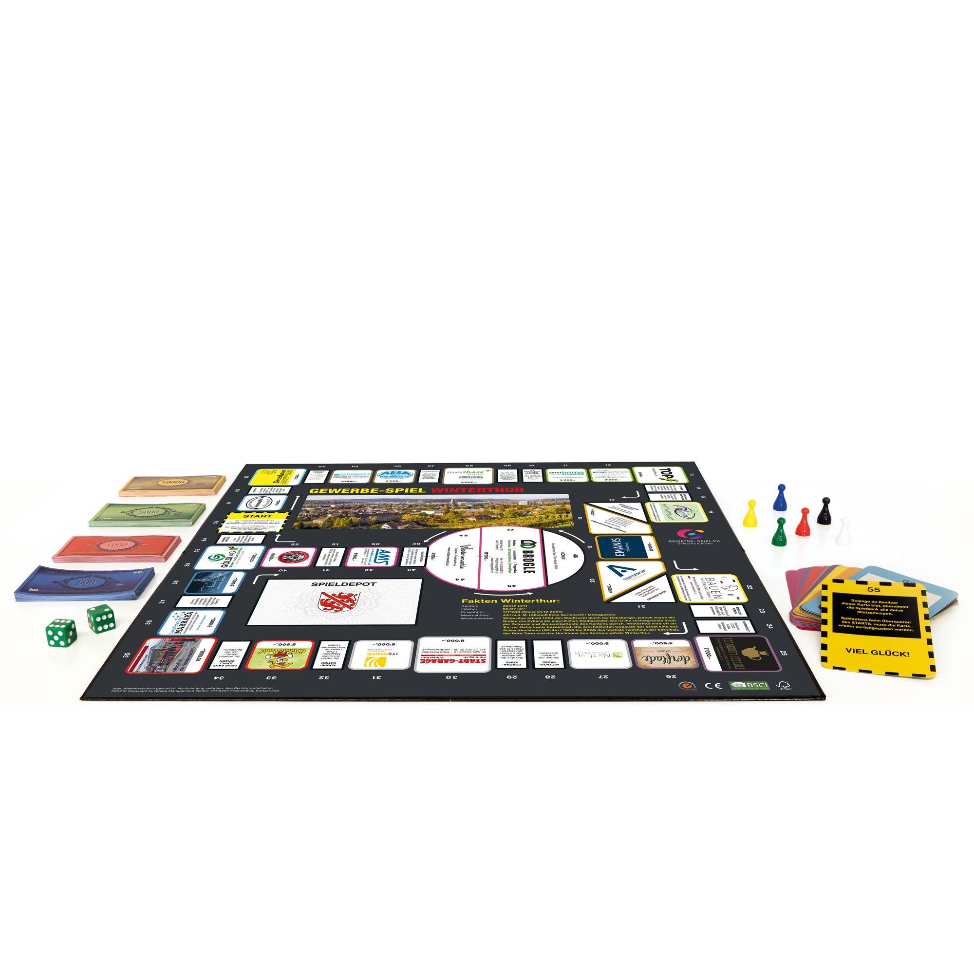 GEWERBE-SPIEL Brettspiel WINTERTHUR ZH (Deutsch)