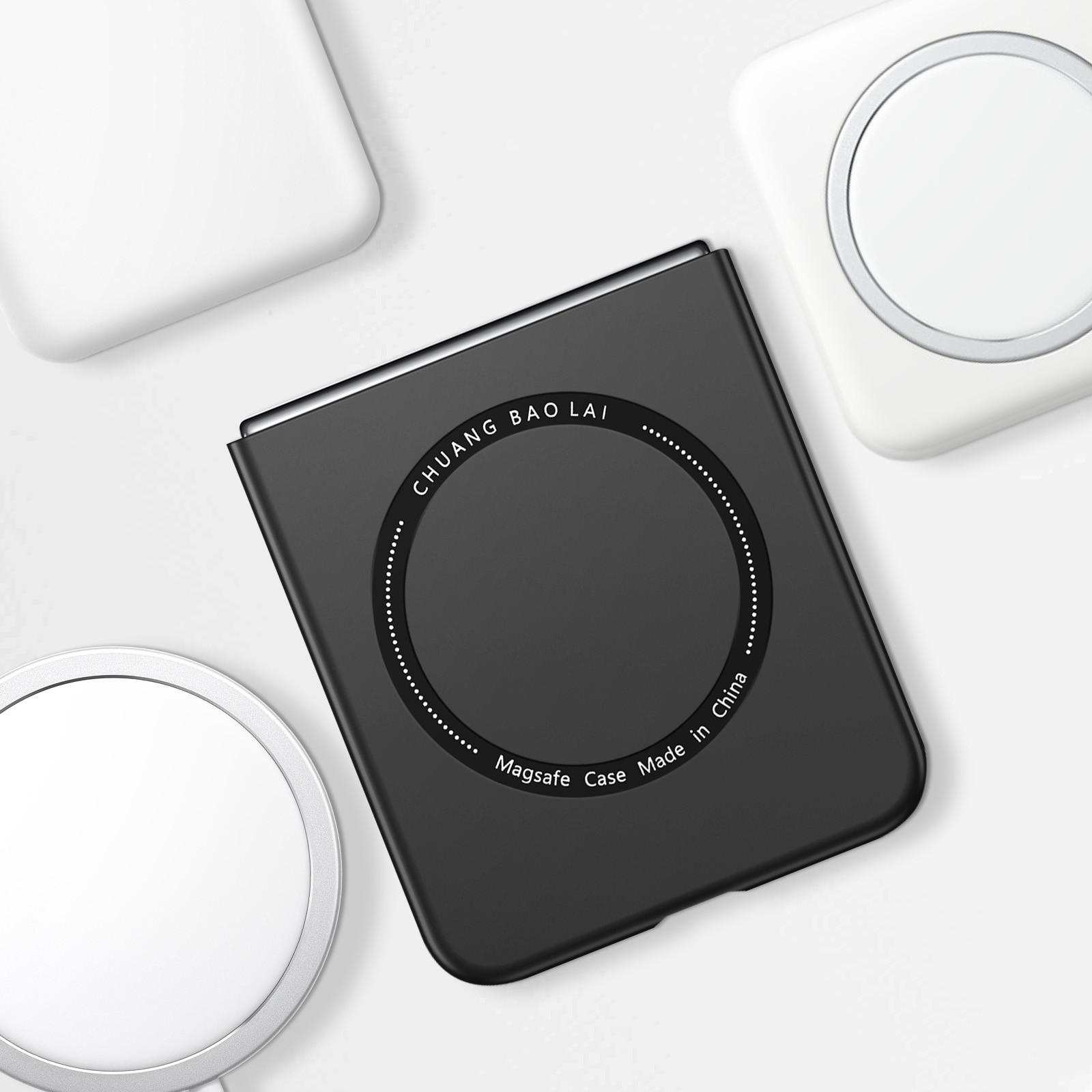 Avizar MagSafe Hülle Galaxy Z Flip5 Schwarz