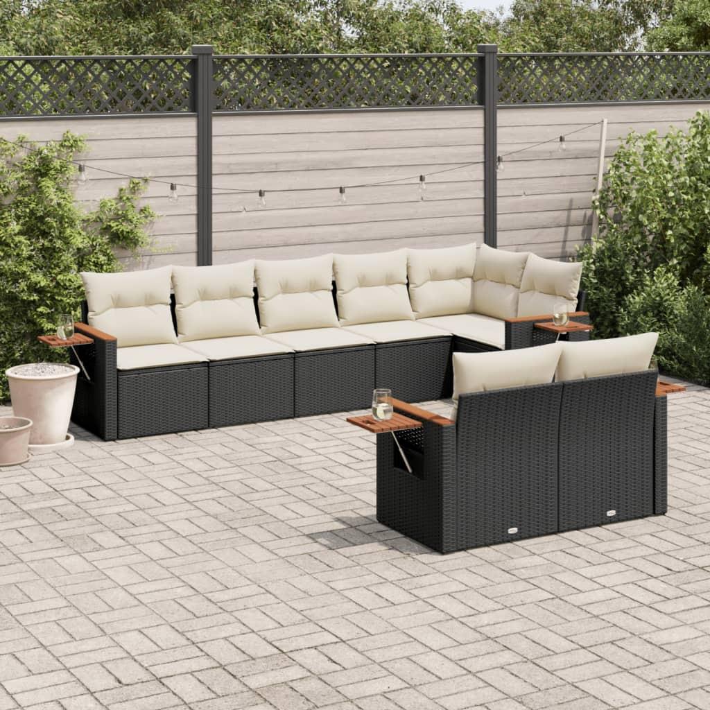 VidaXL Garten sofagarnitur poly-rattan