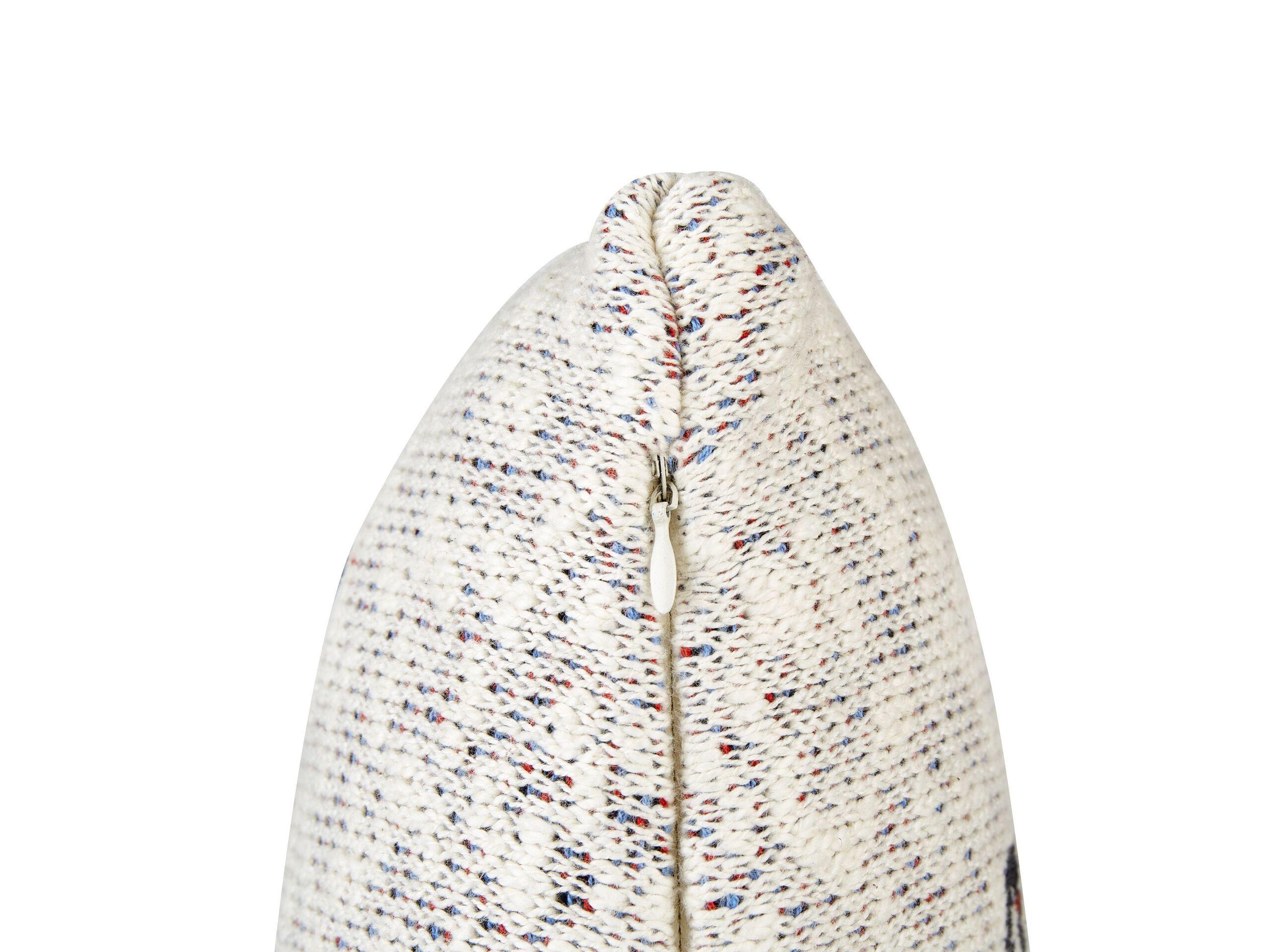 Beliani Dekokissen 2er Set aus Baumwolle Modern GAMBIR