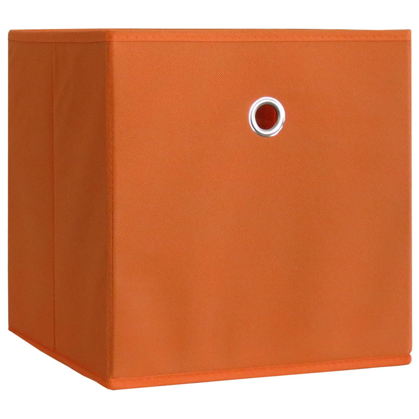 VCM 4er Set Faltbox | Klappbox Stoff Kiste | Faltschachtel | Maße ca. H. 28 x B. 27 x T. 27 cm | Regalbox - Boxas