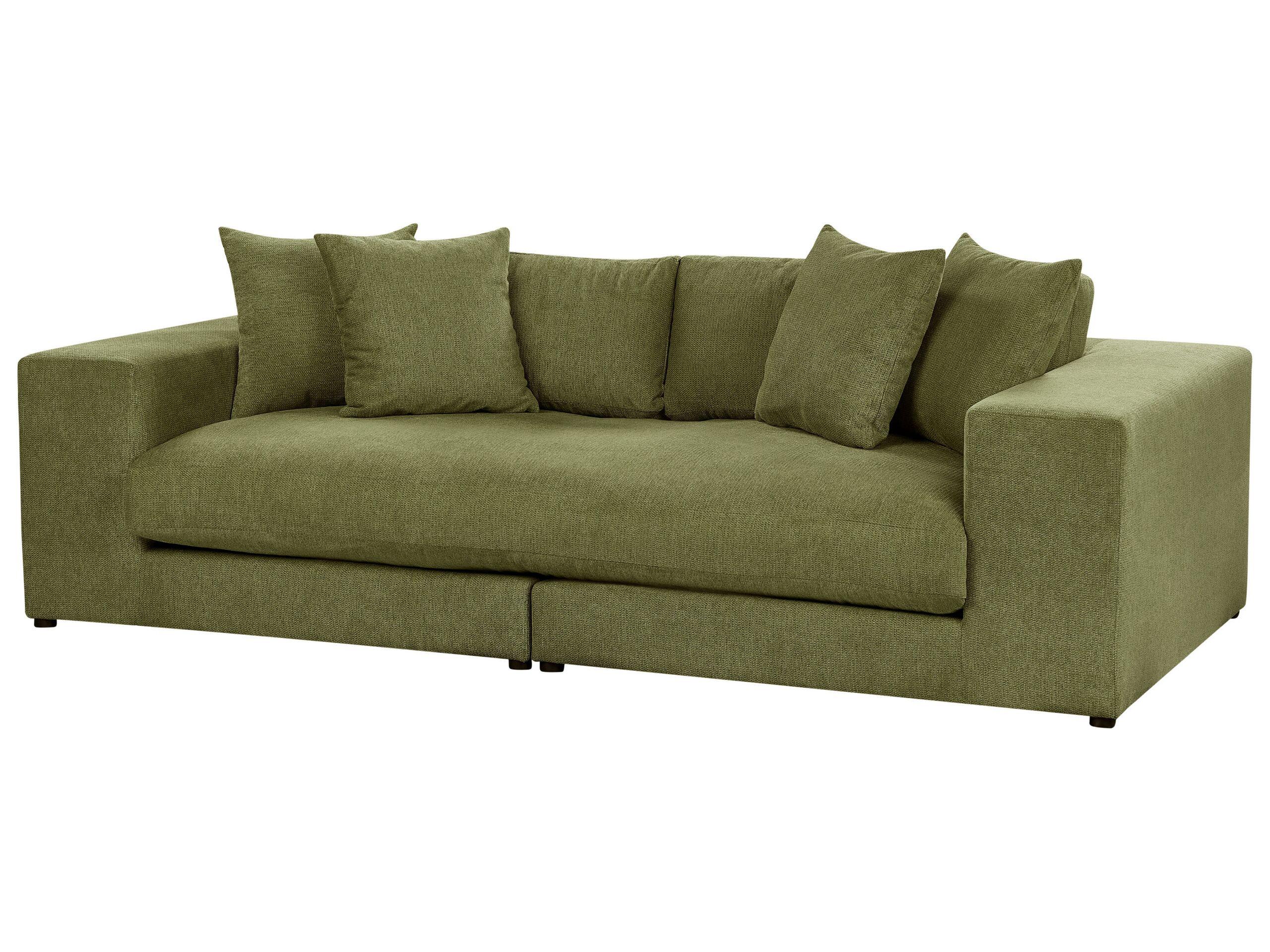 Beliani 3 Sitzer Sofa aus Polyester Modern GLORVIKA
