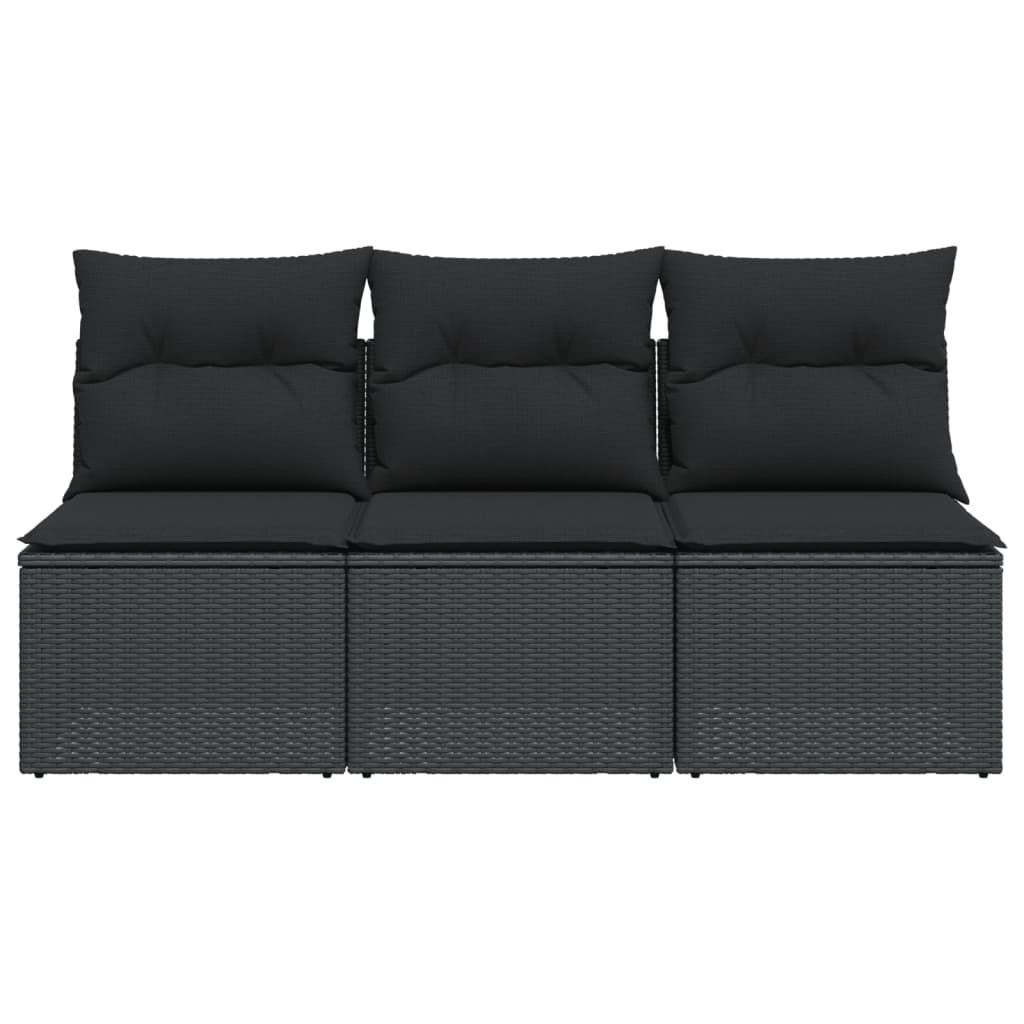 VidaXL Gartensofa poly-rattan