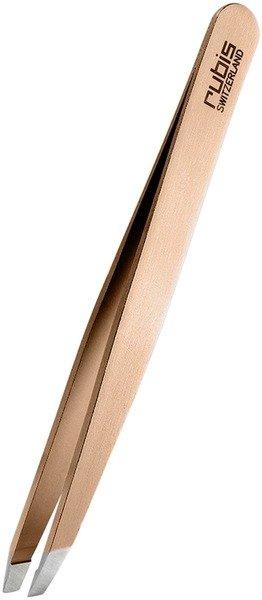 Rubis Pinzette schräg, roségold