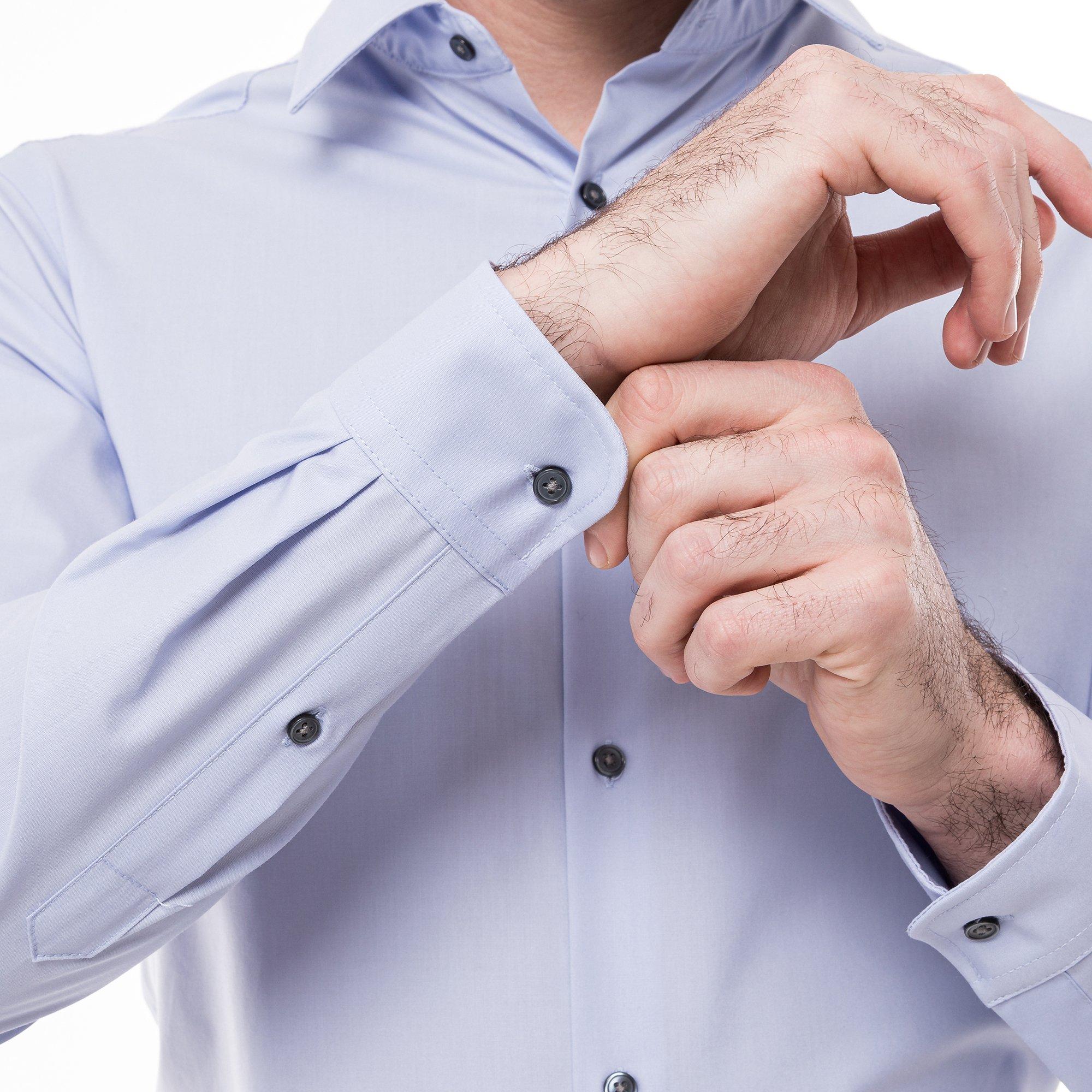 Manor Man Body Fit Langarmhemd