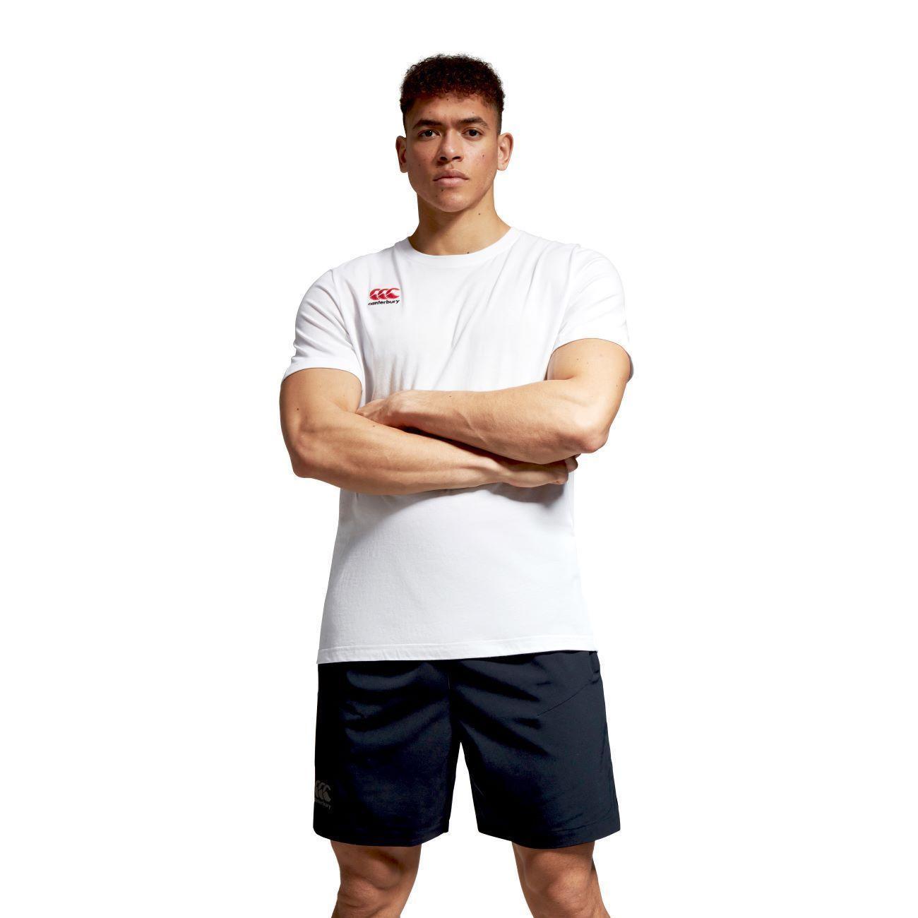 Canterbury Kleines Logo Baumwoll T-Shirt