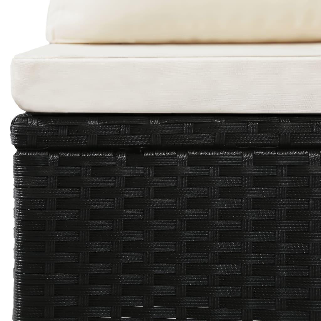 VidaXL Garten-sofagarnitur poly-rattan