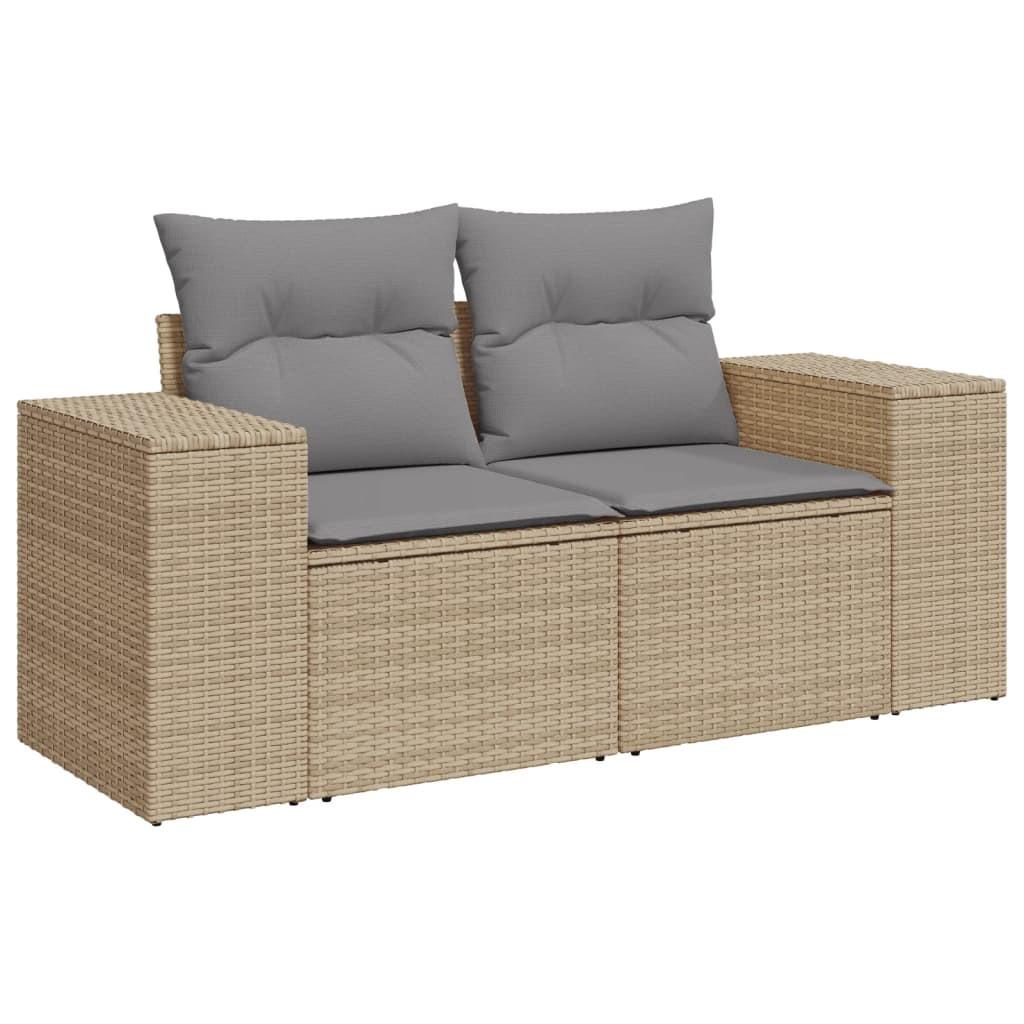 VidaXL Garten sofagarnitur poly-rattan