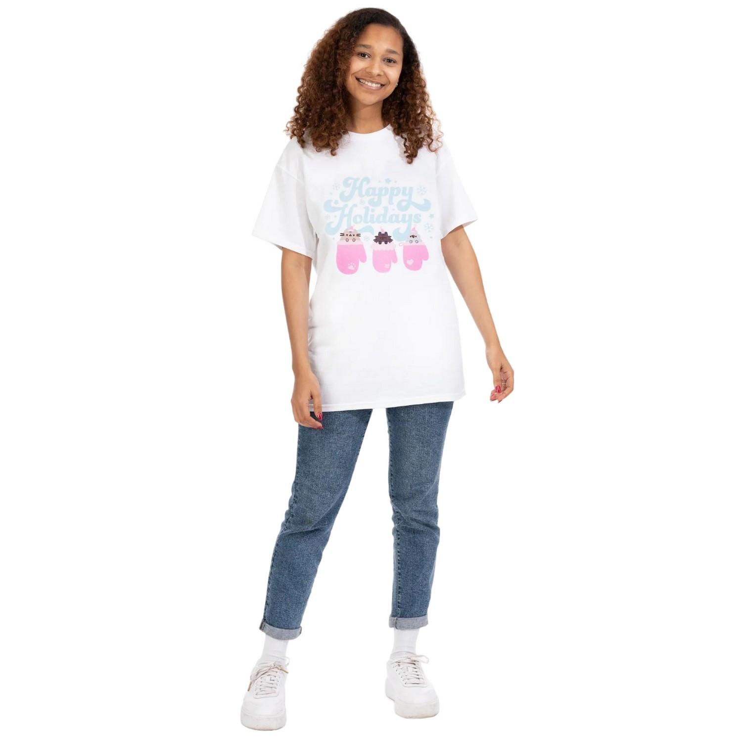 PUSHEEN Weihnachtliches Design T-Shirt