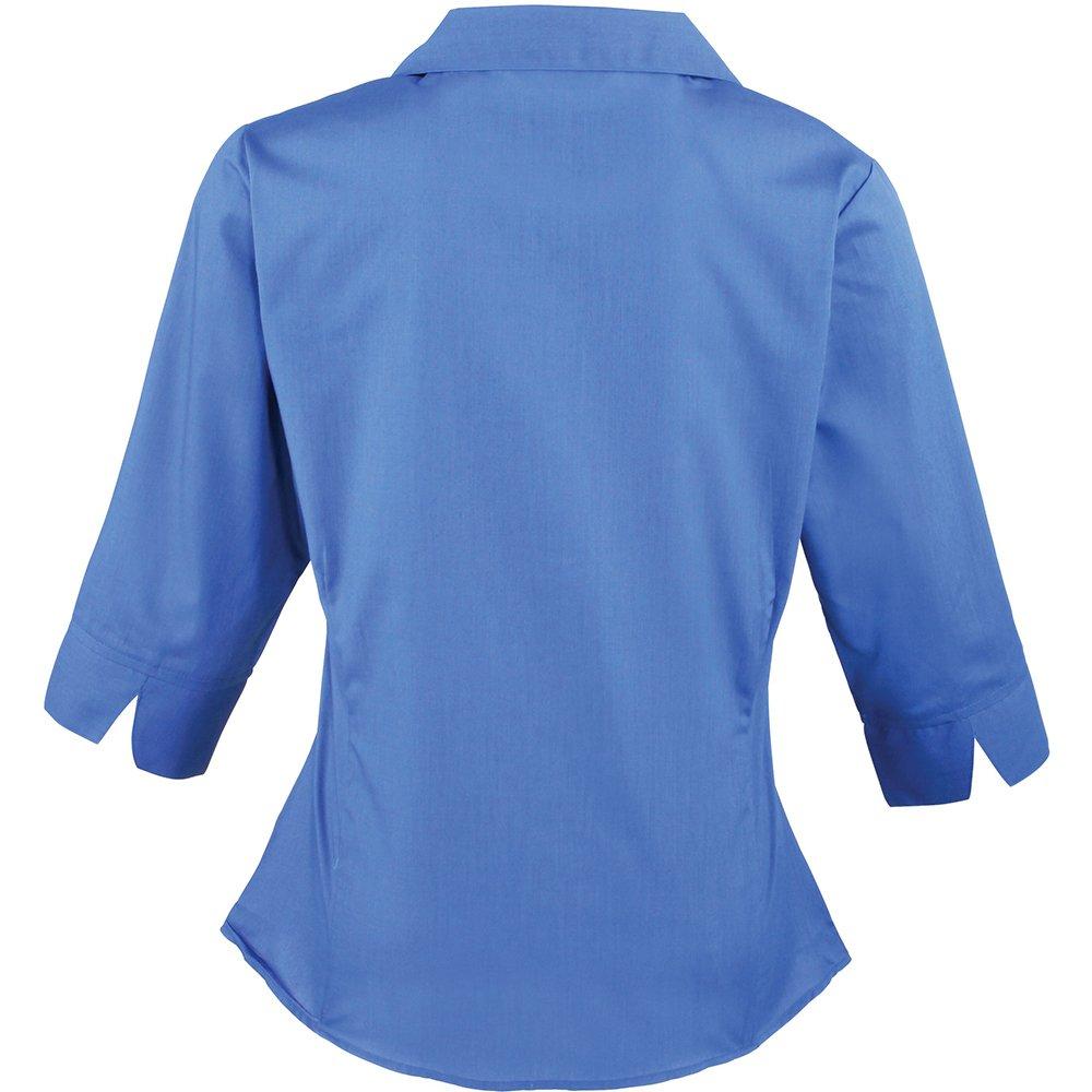 PREMIER Popeline Bluse Arbeitshemd 3/4 Arm