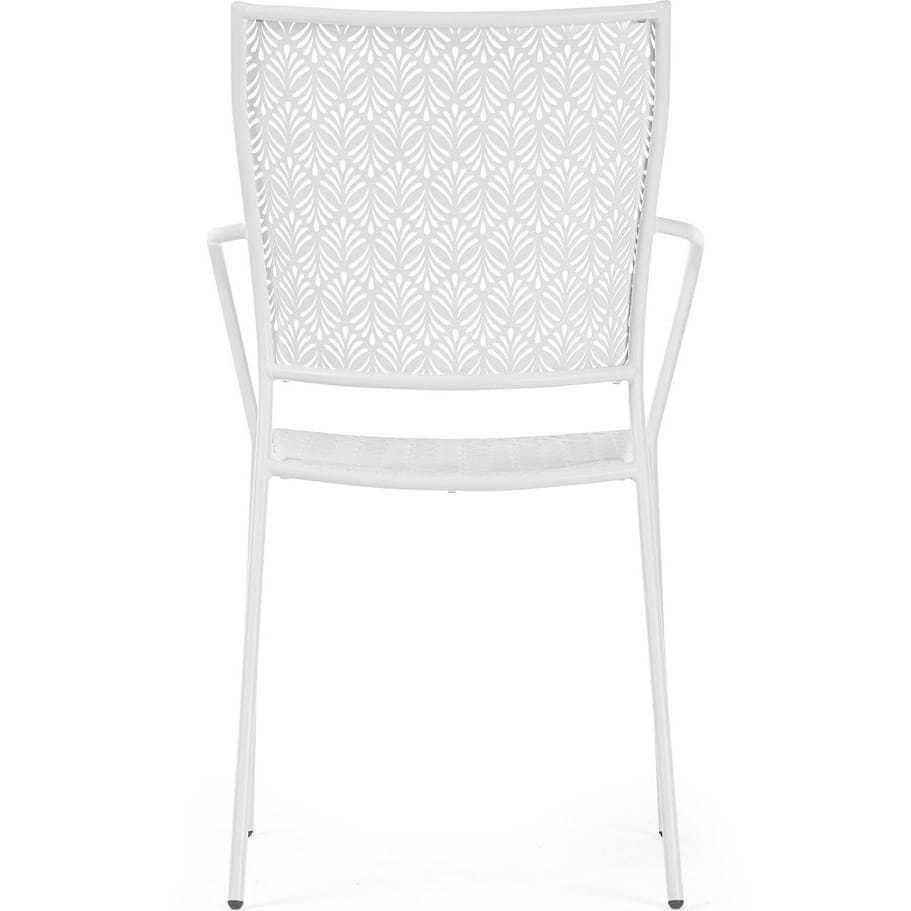 mutoni Garten Armlehnstuhl Lizette weiss