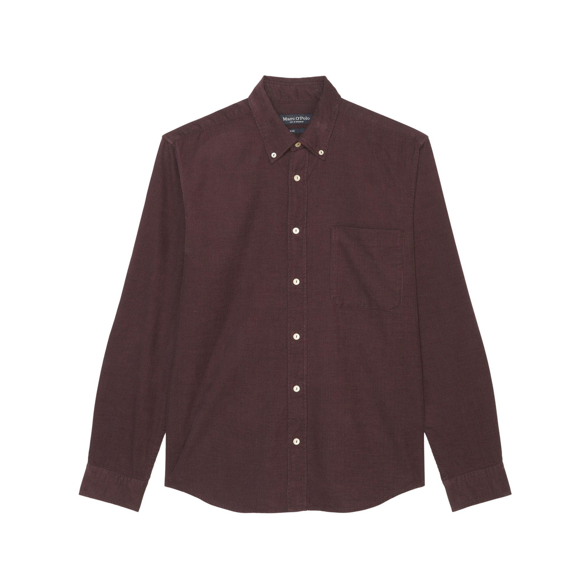 Marc O'Polo Langarm Button Down Hemd Regular Fit