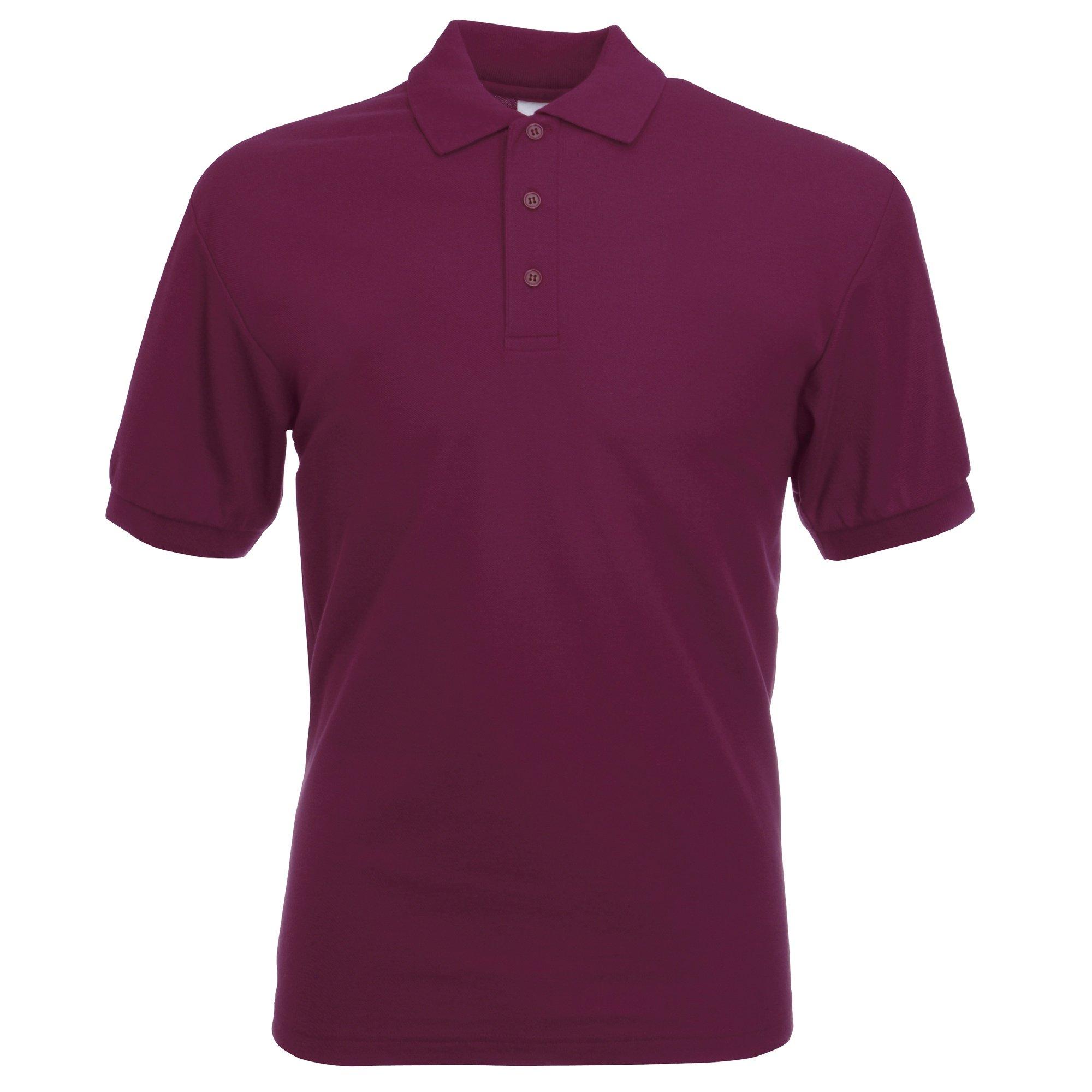 Fruit of the Loom 6535 Piqué Kurzarm Poloshirt
