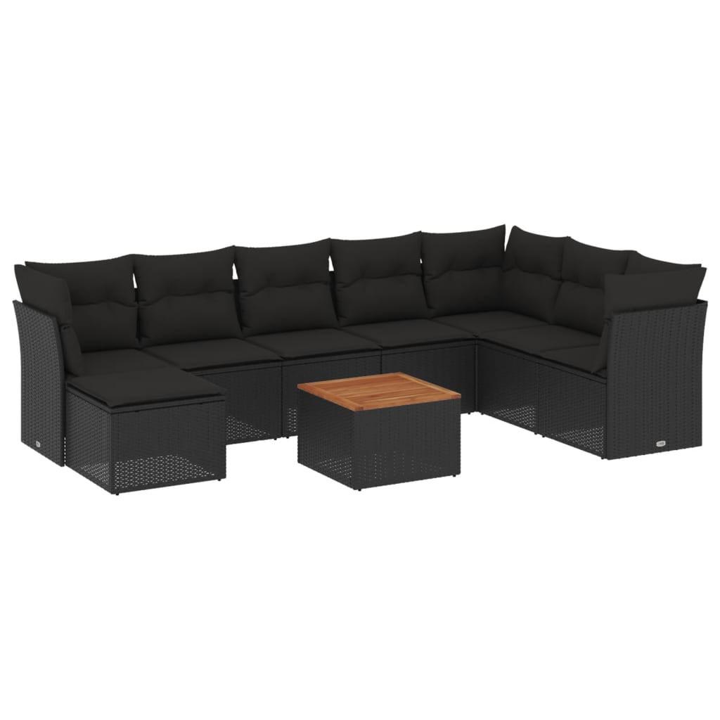 VidaXL Garten sofagarnitur poly-rattan