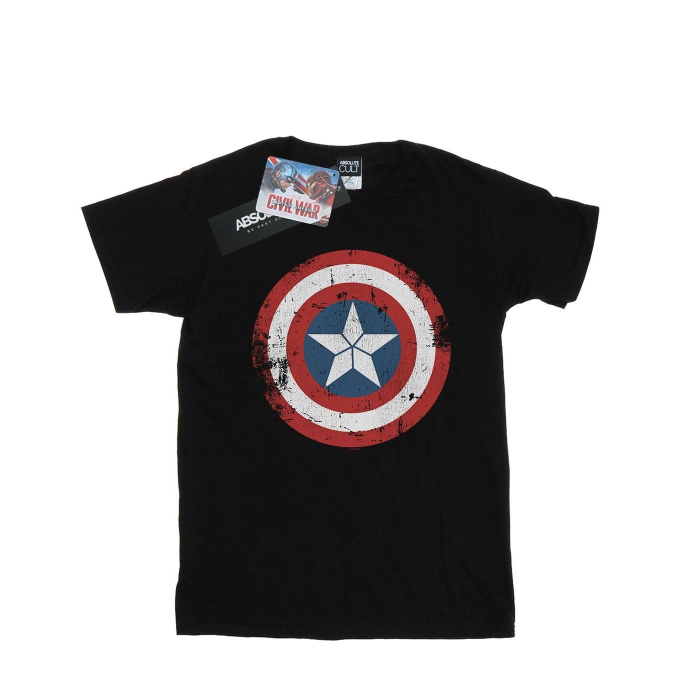 MARVEL Civil War Captain America Shield T-Shirt