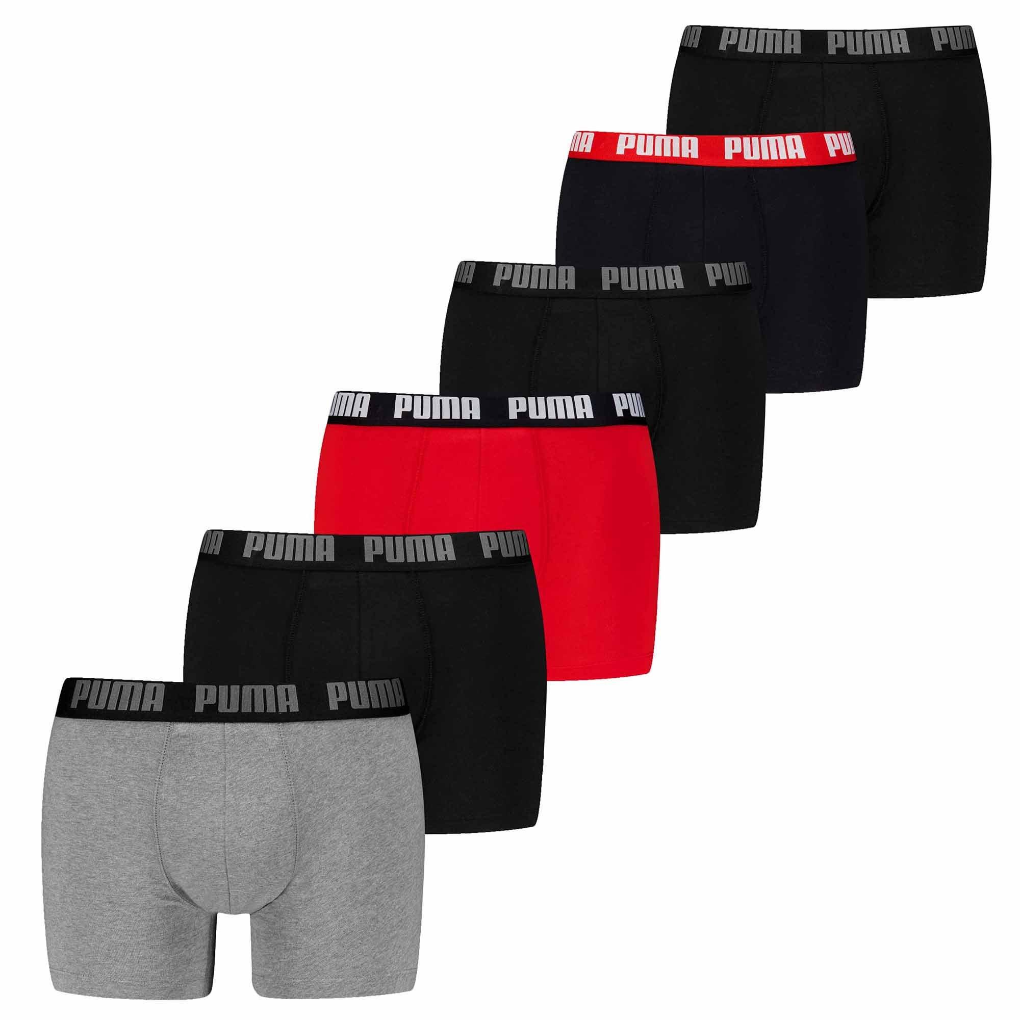 PUMA Boxershort Figurbetont-PUMA BASIC BOXER 6P ECOM