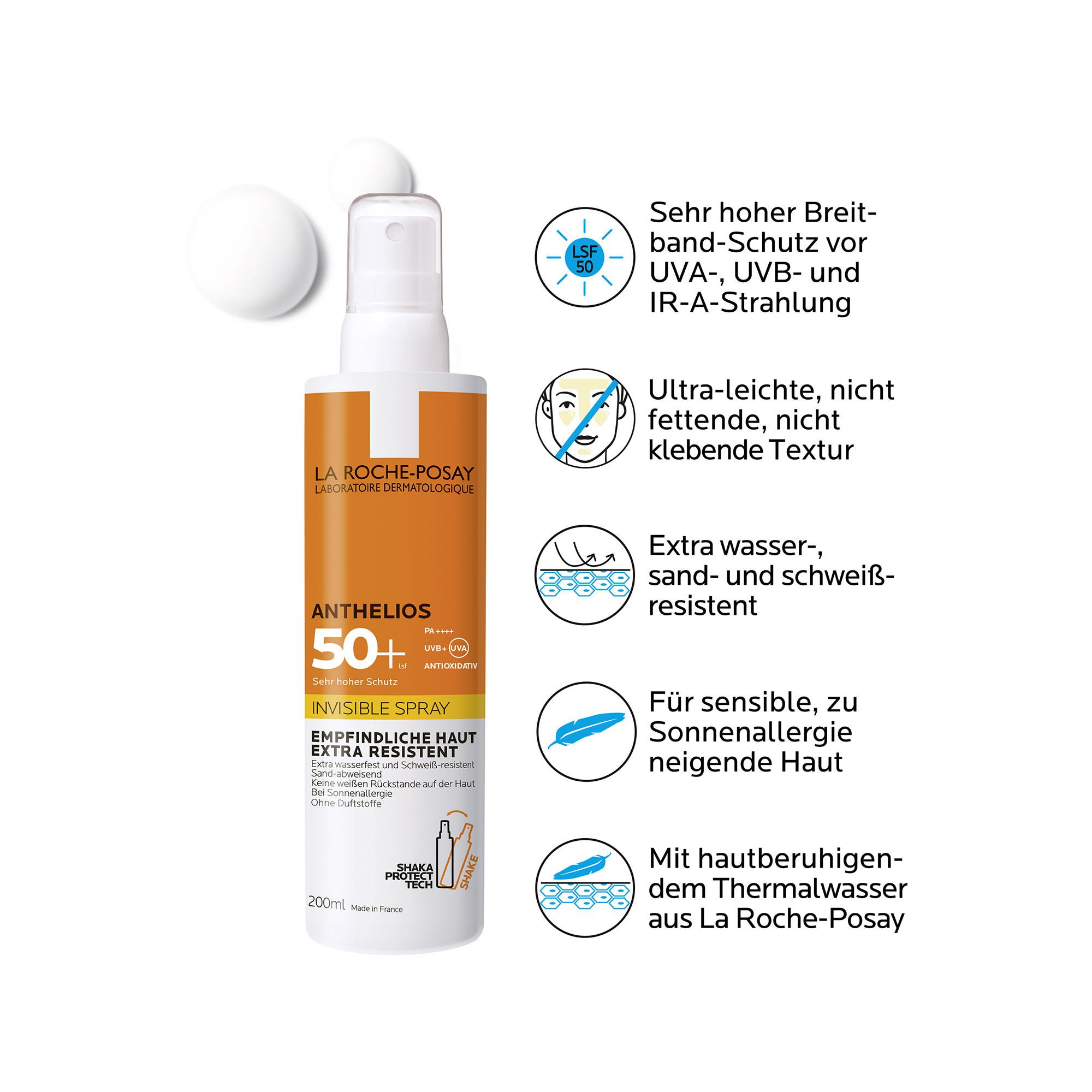 LA ROCHE POSAY Anthelios Invisible Spray LSF 50+