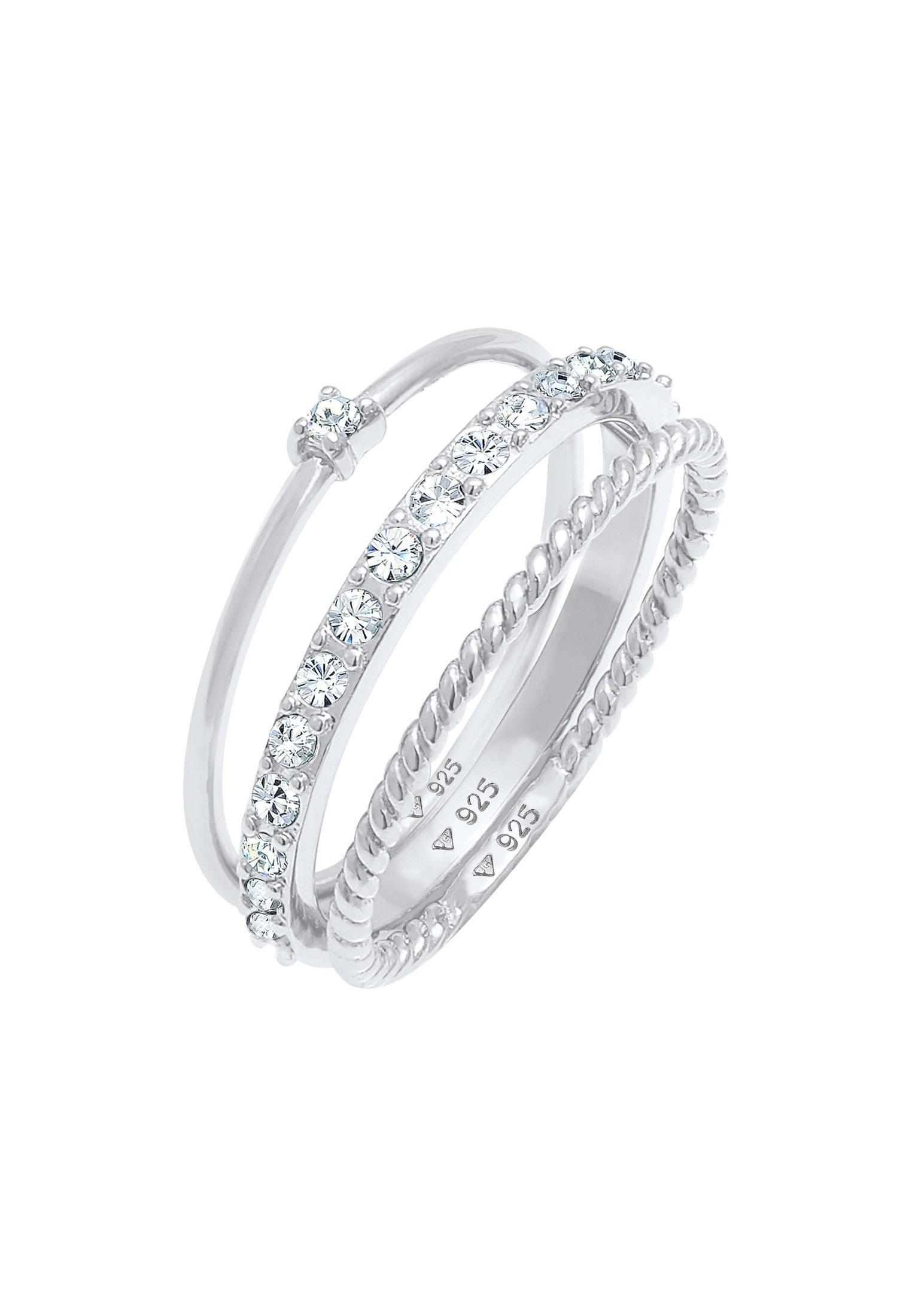 Elli Ring 3Er Set Kristalle
